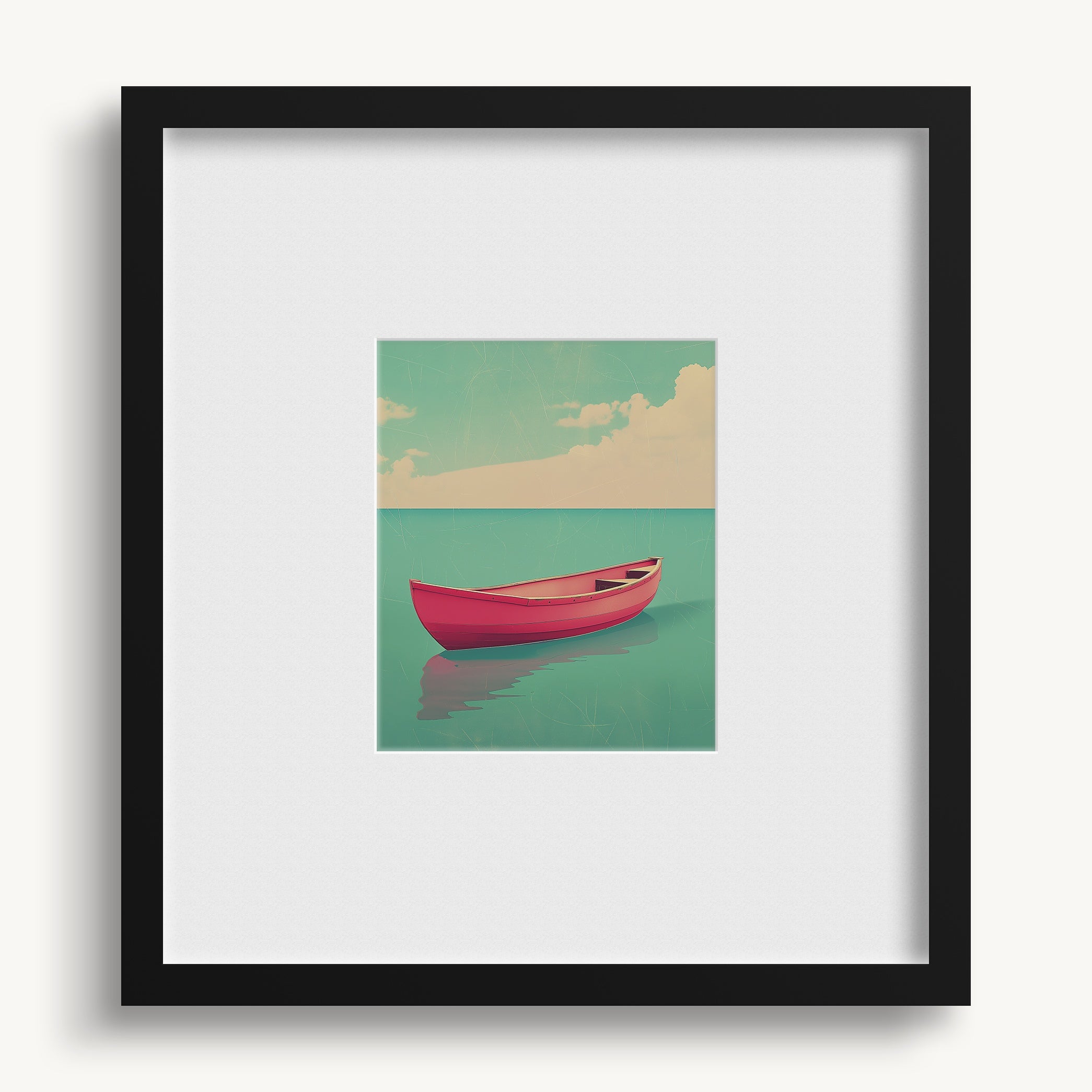 "BOAT" WALL ART