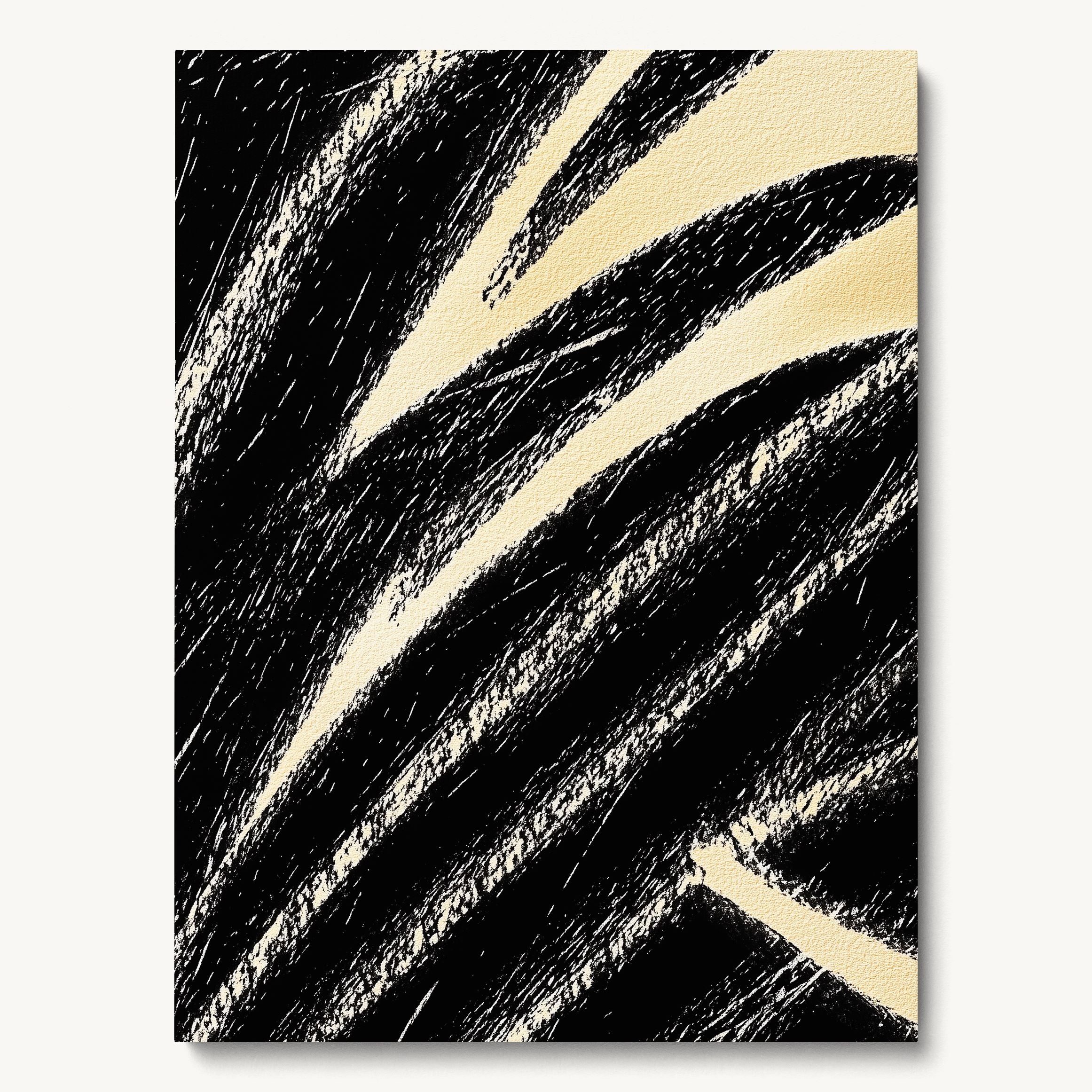 Diagonal Strokes WALL ART 3x4