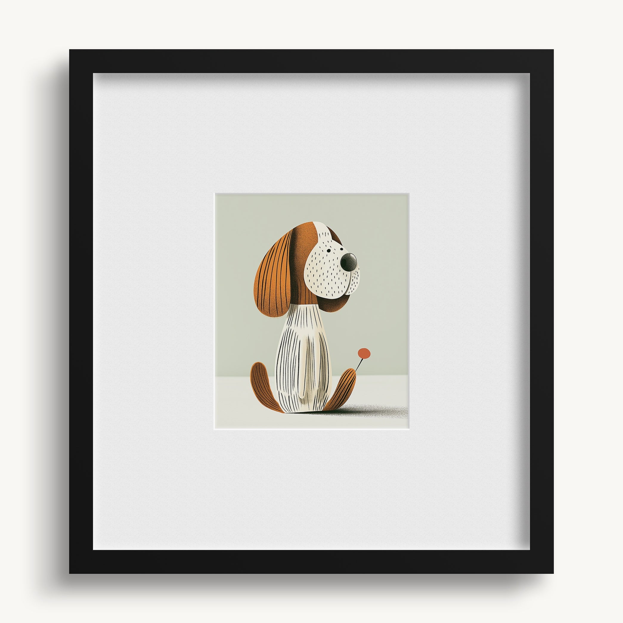 "DOG 3" WALL ART