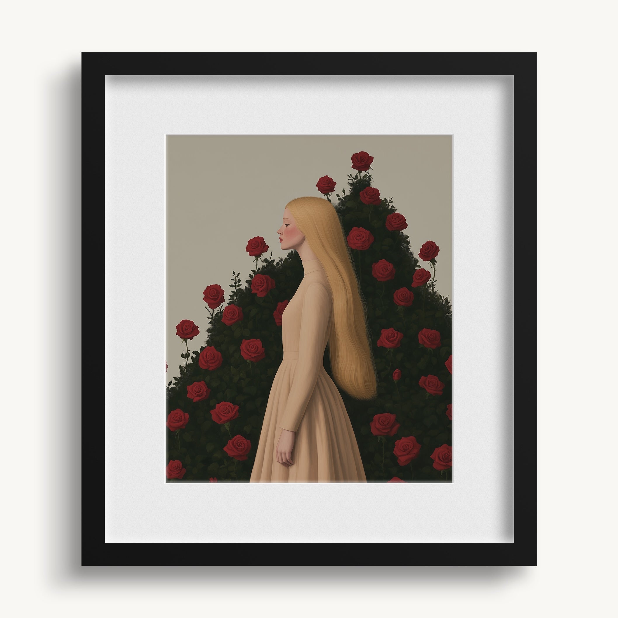 "ROSE DE LAVI" WALL ART