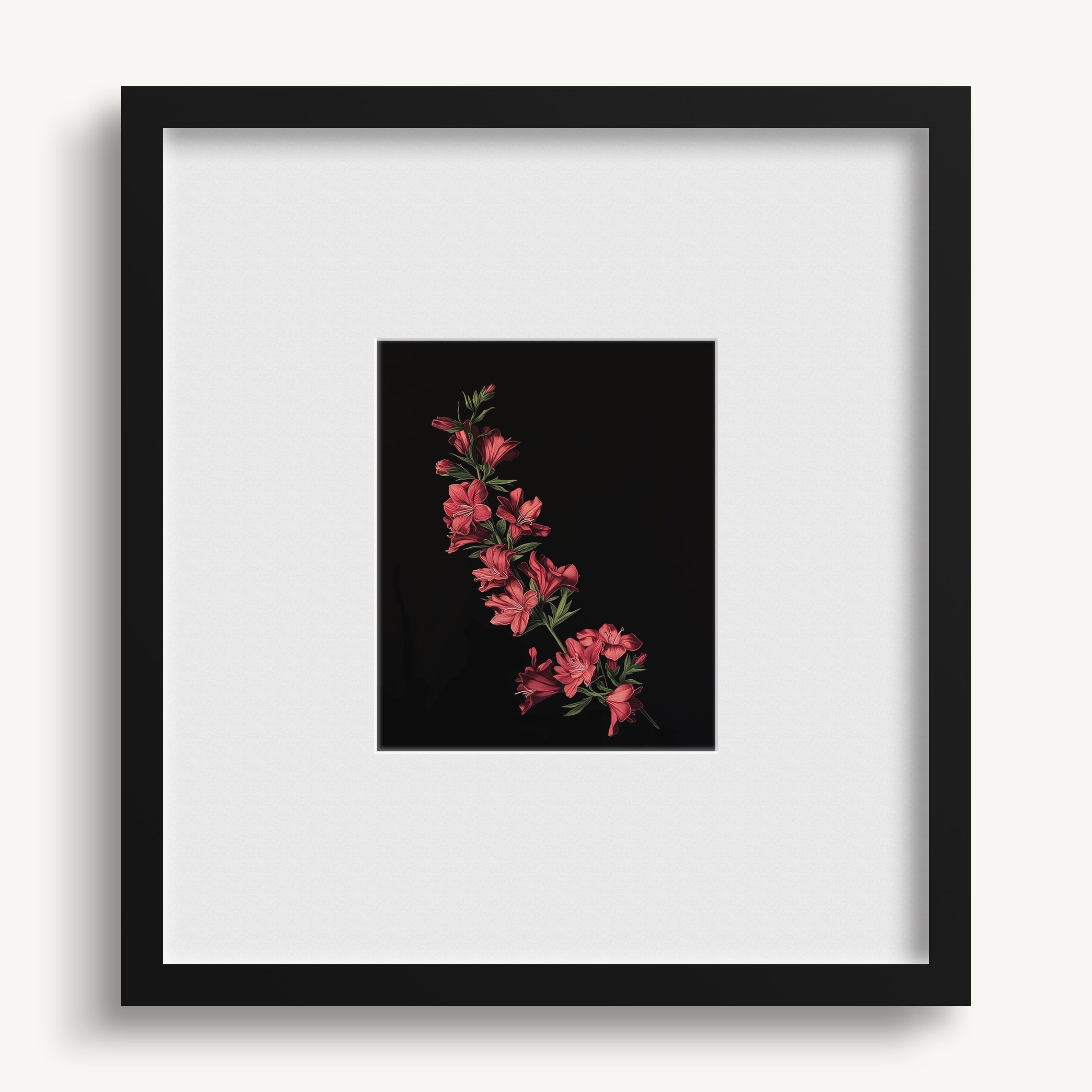 "BLOOM NOCTURNE" WALL ART