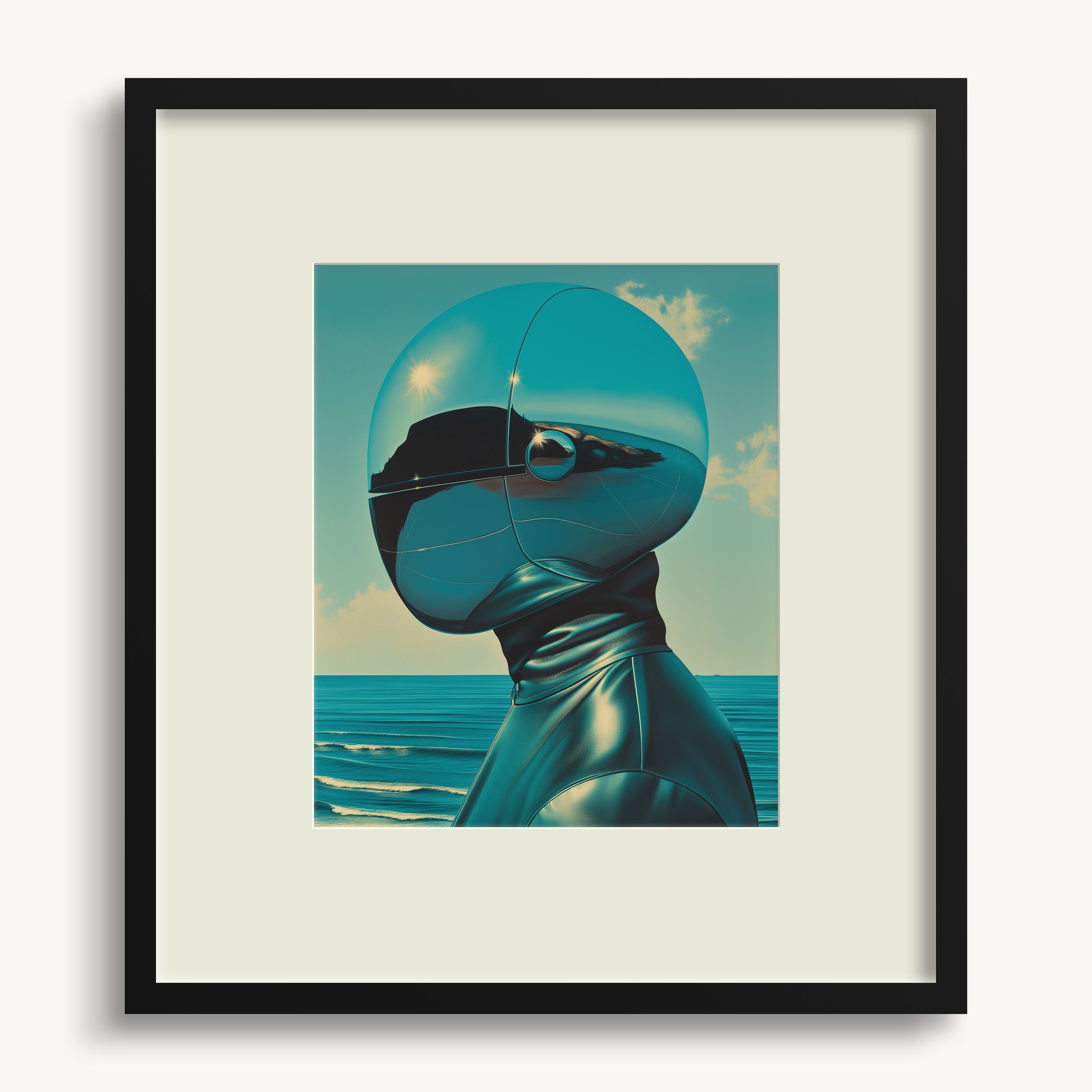 Futuristic Figure WALL ART