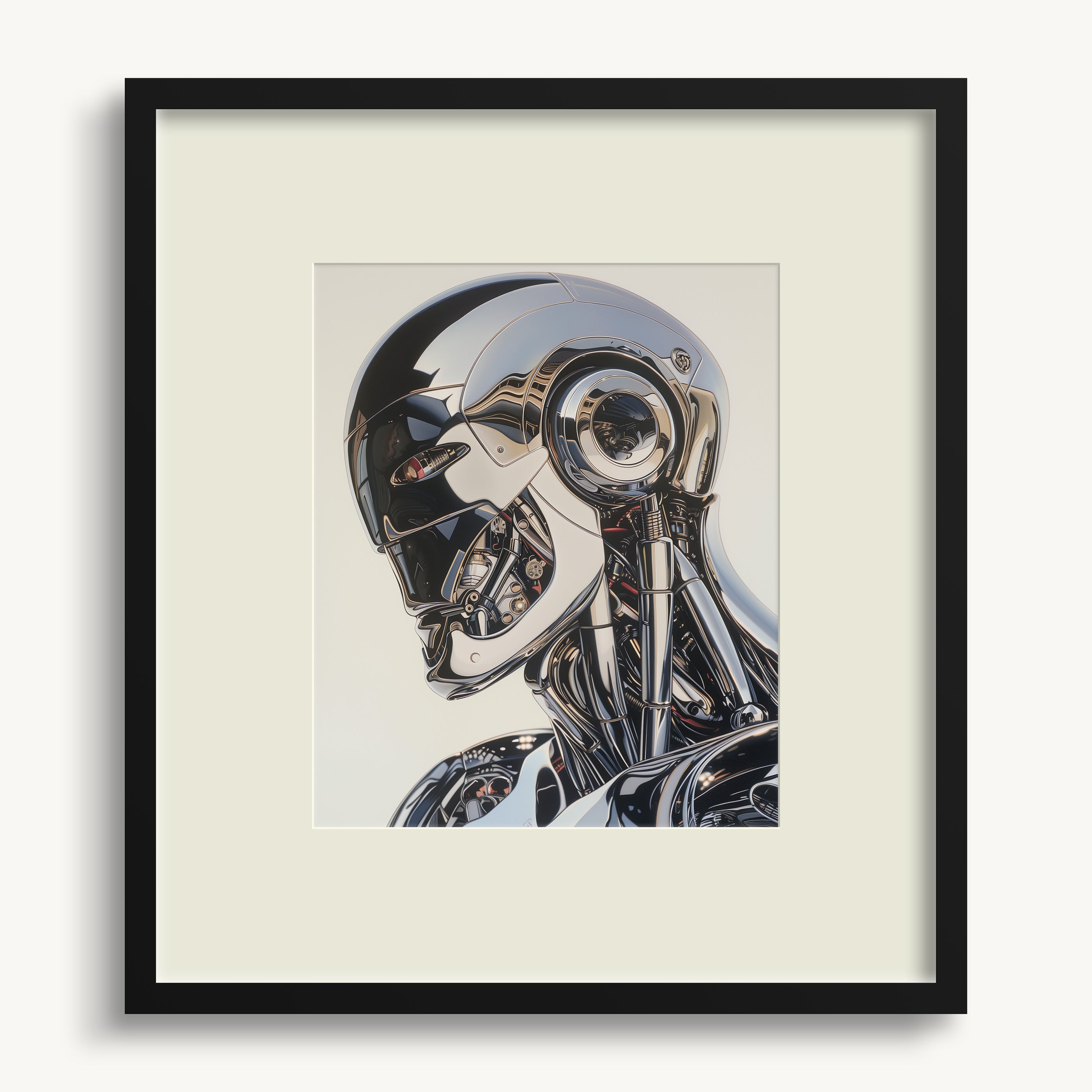 Cyber Face WALL ART