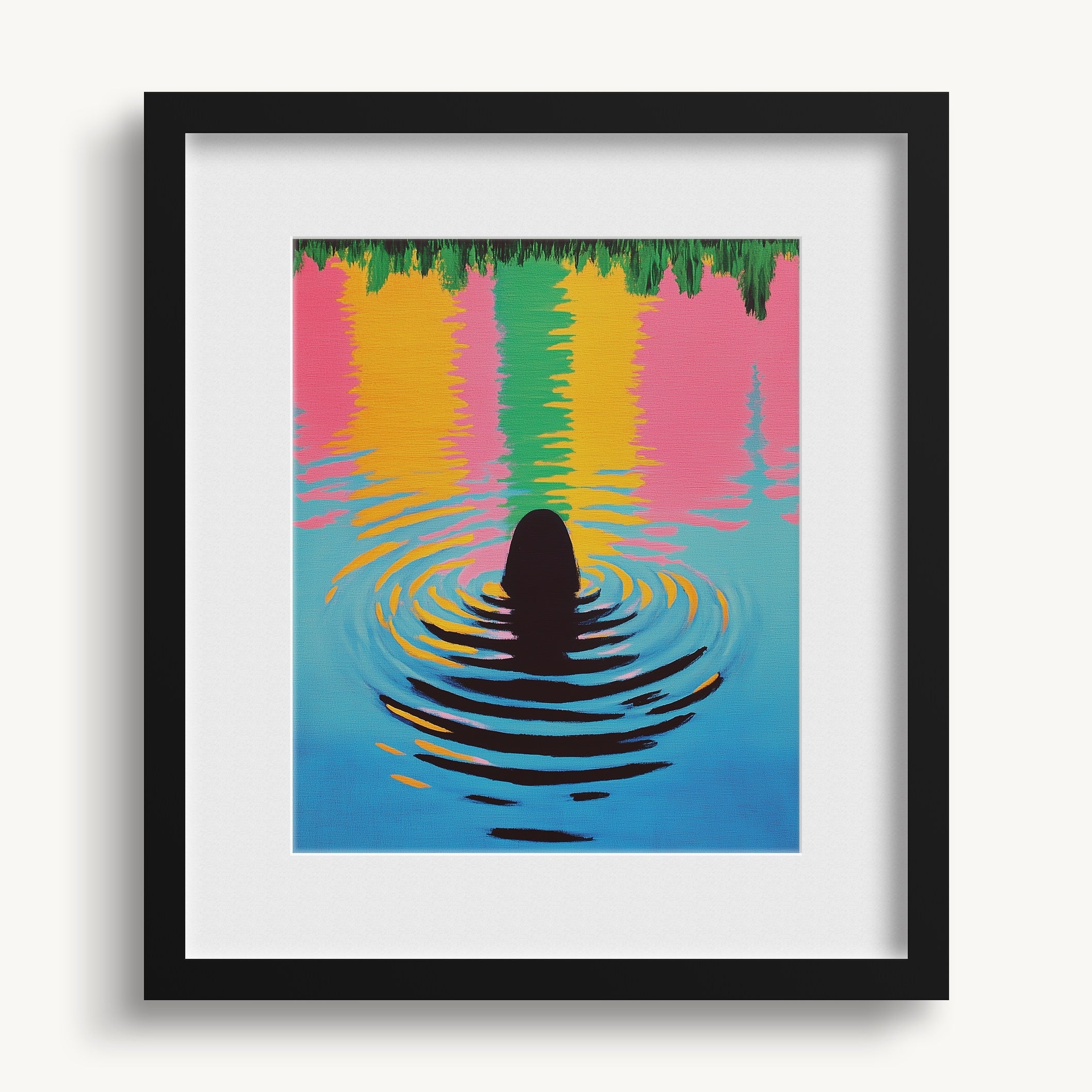 "THE SWIM" WALL ART