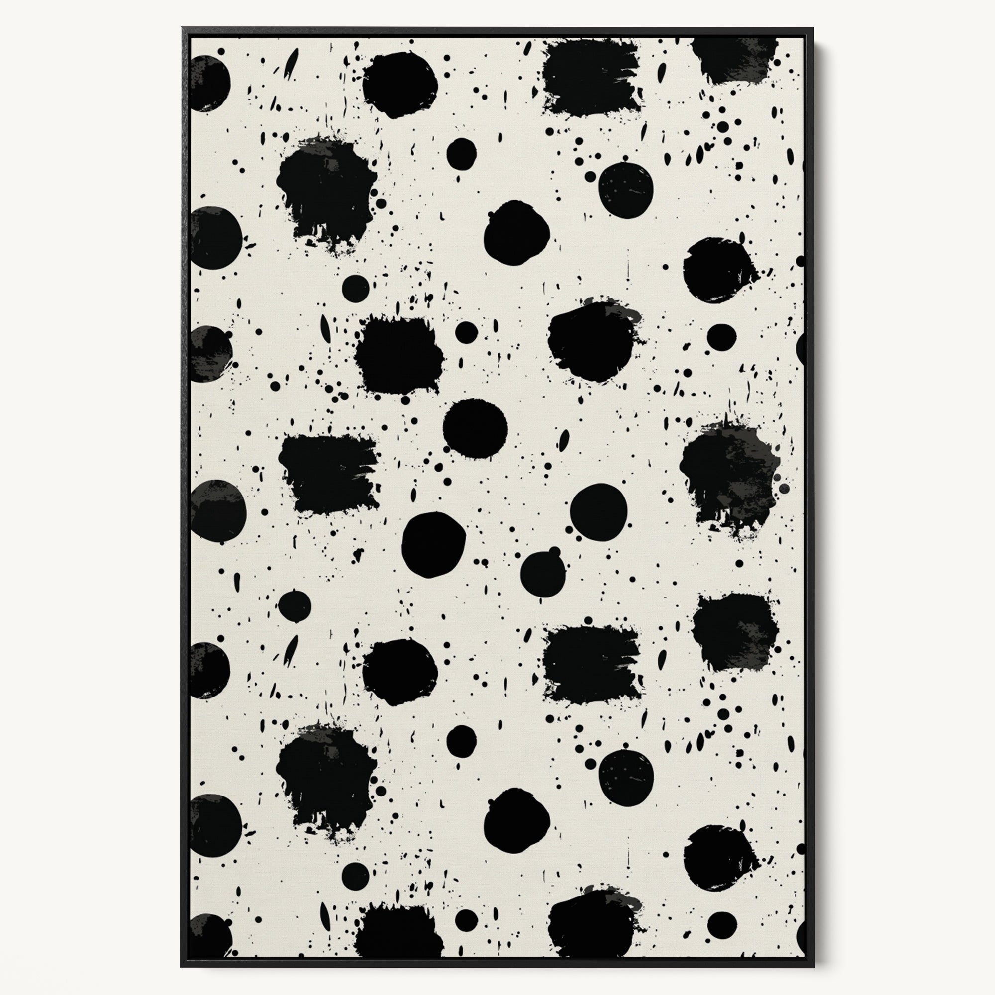 "SIMPLE DOTS" WALL ART 2x3