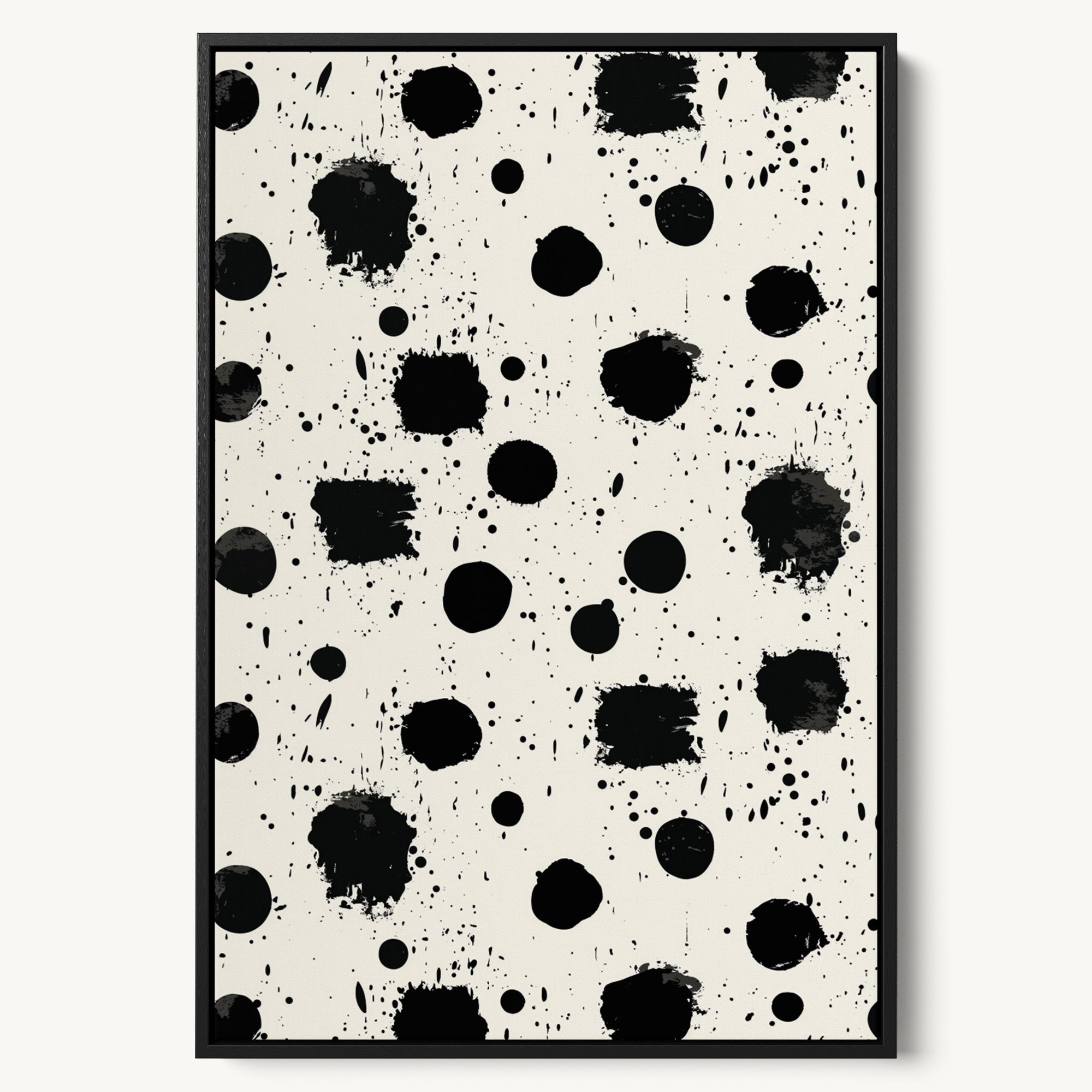 "SIMPLE DOTS" WALL ART 2x3