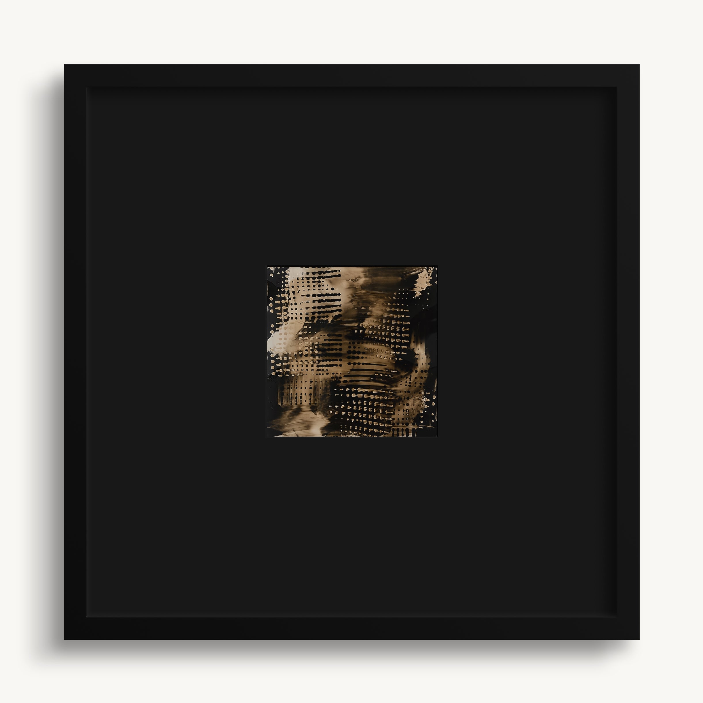 "MIDNIGHT GOLD 2" WALL ART