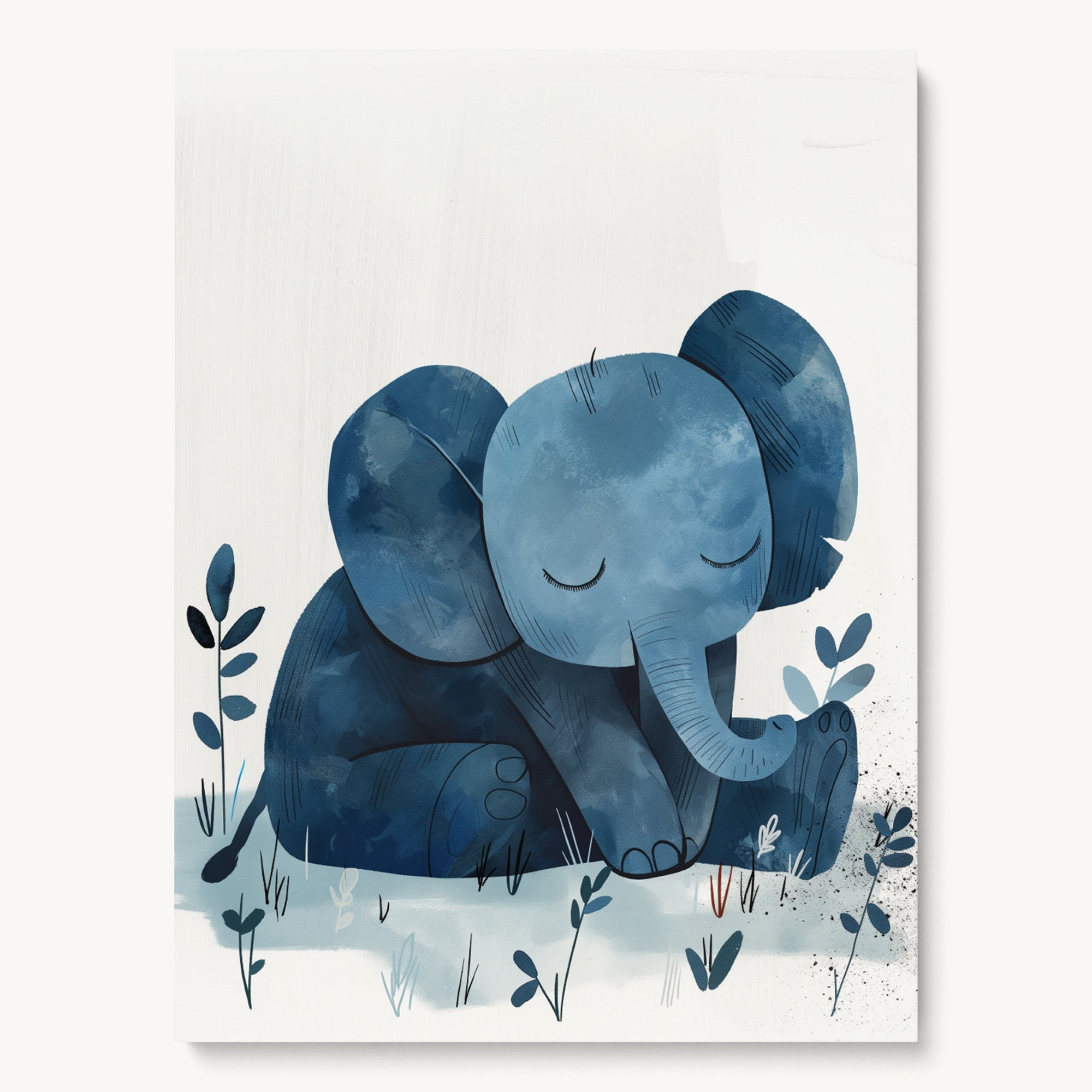 "ELEPHANT" WALL ART 3x4