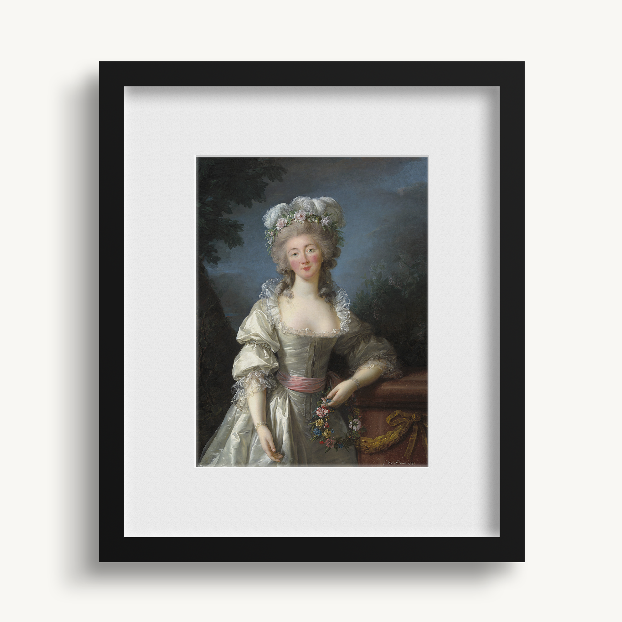 "Madame du Barry" WALL ART