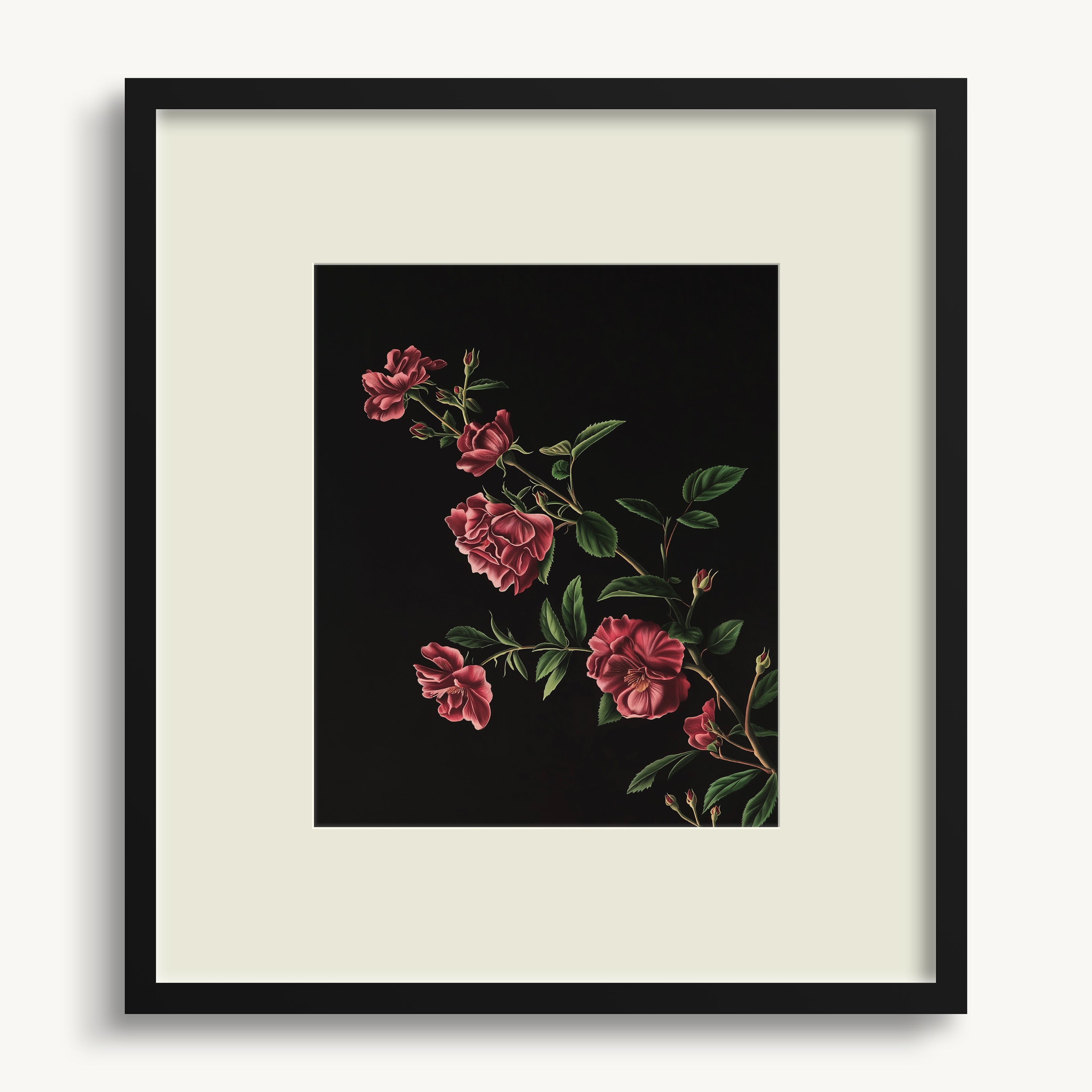 Floral Verticality 2 WALL ART