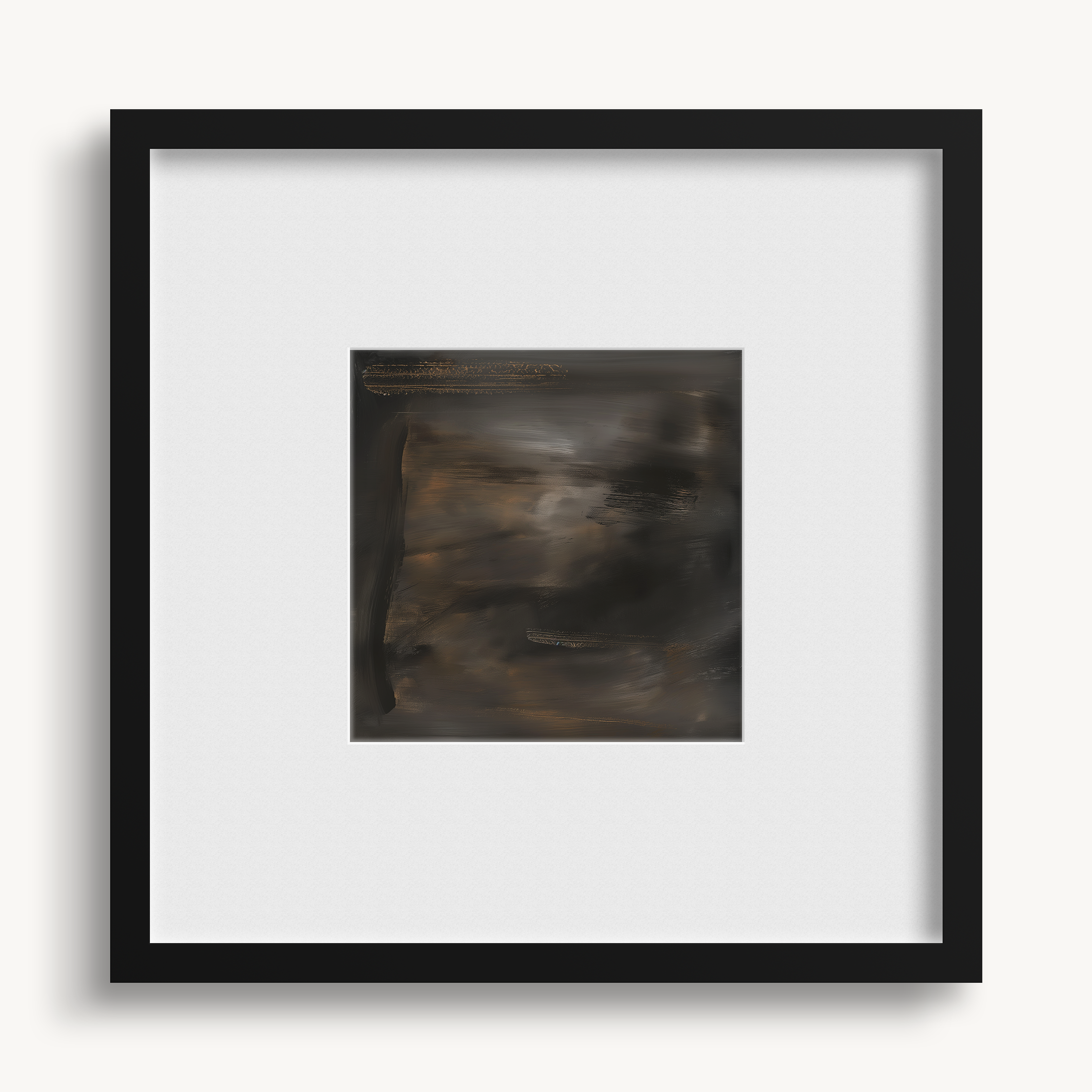 "OBSIDIAN VEIL 2" WALL ART