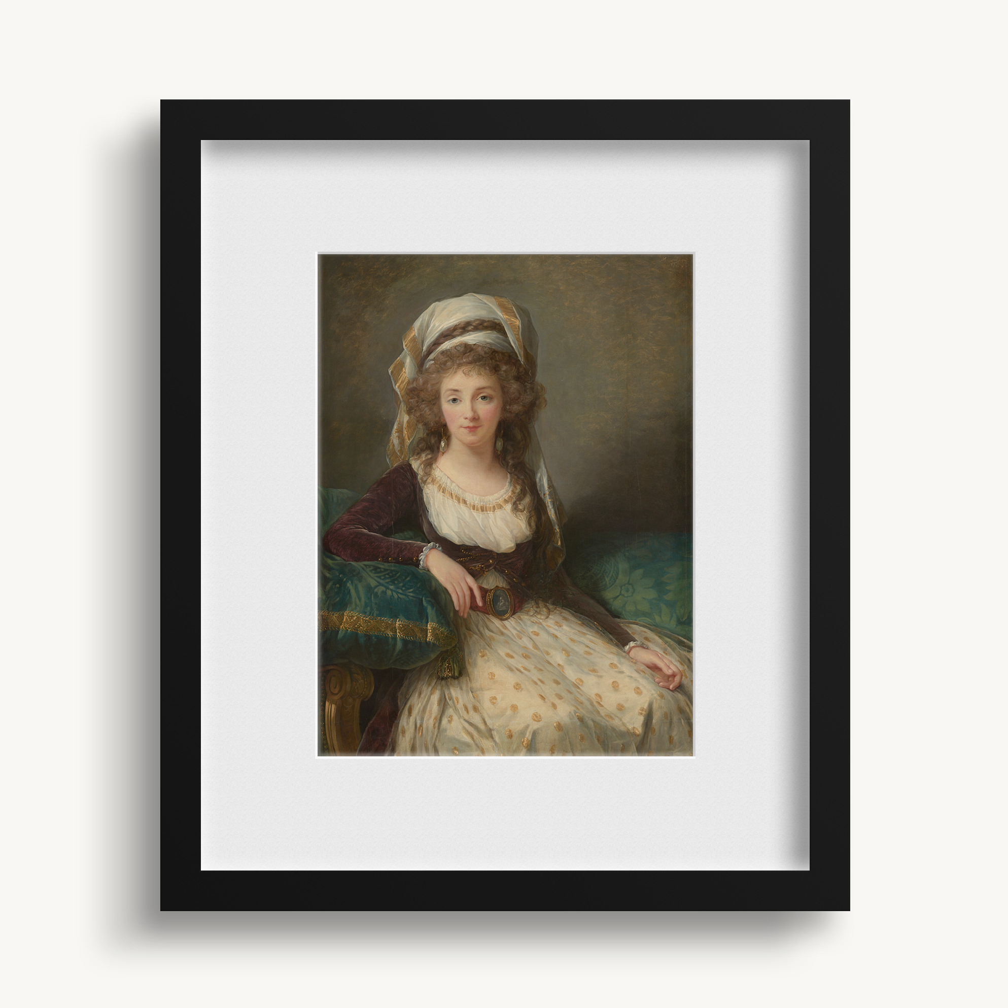 "Madame d'Aguesseau de Fresnes" WALL ART