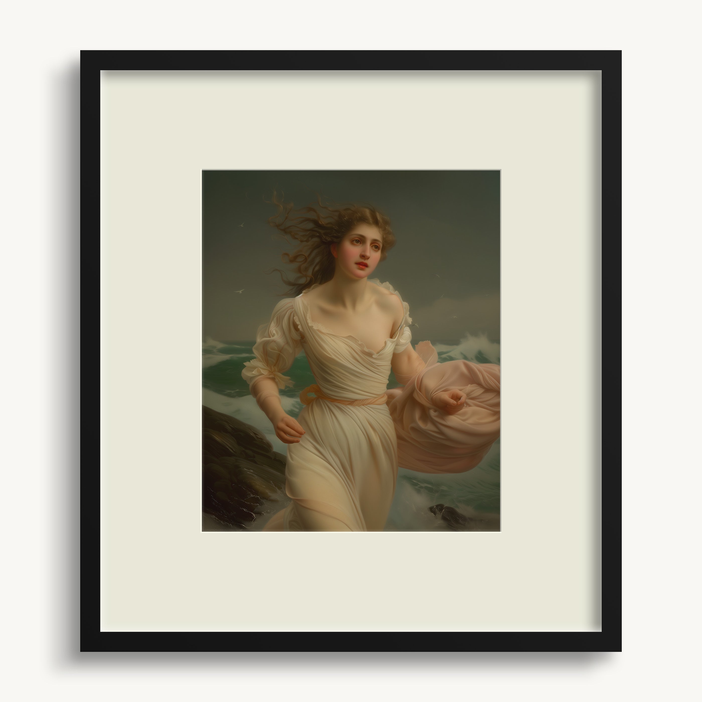 Woman by the Sea WALL ART