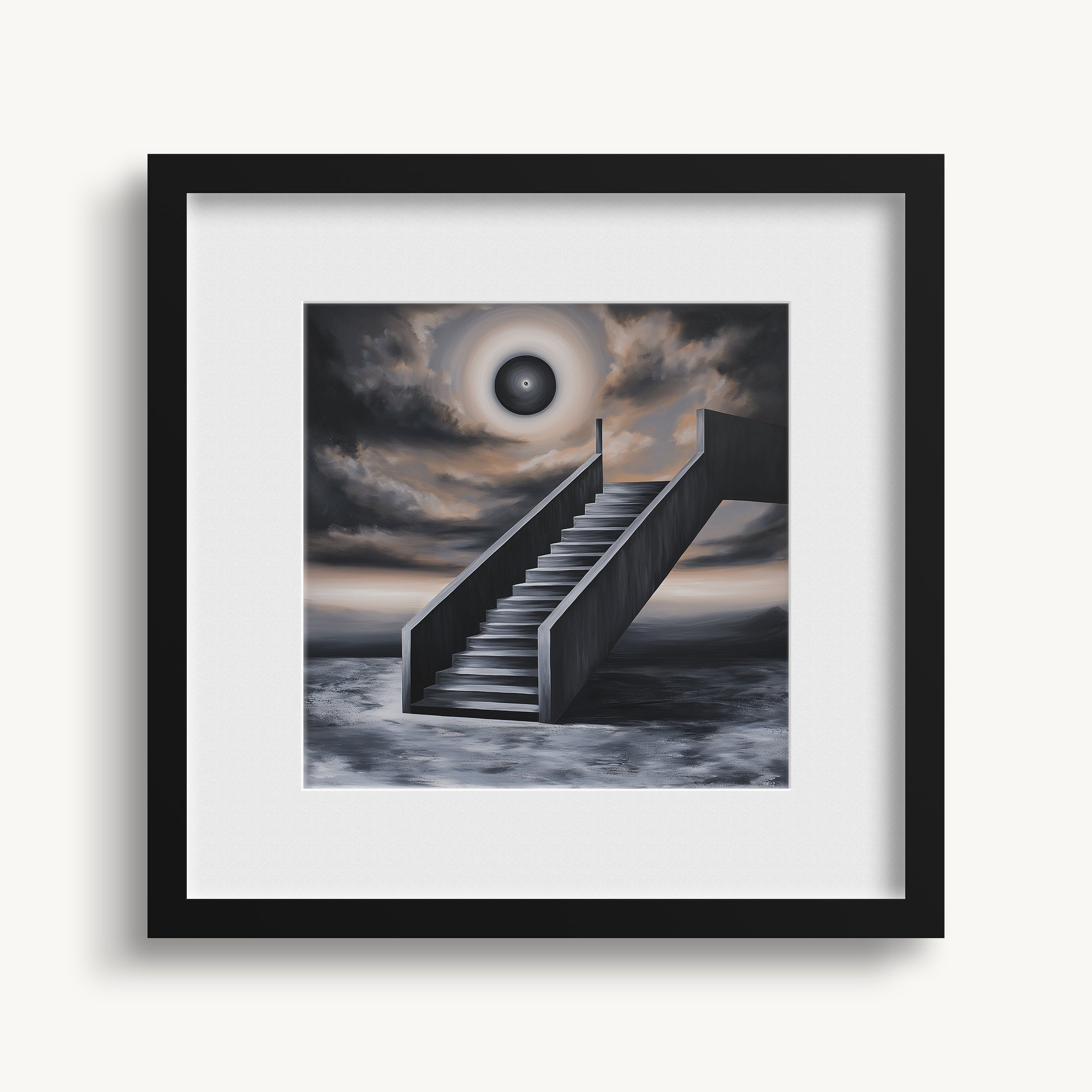 "STAIRWAY TO INFINITY" WALL ART