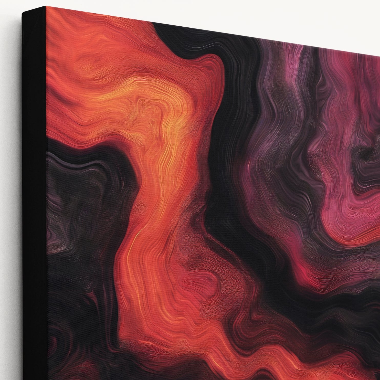 "WAVES OF PASSION" WALL ART 3x4