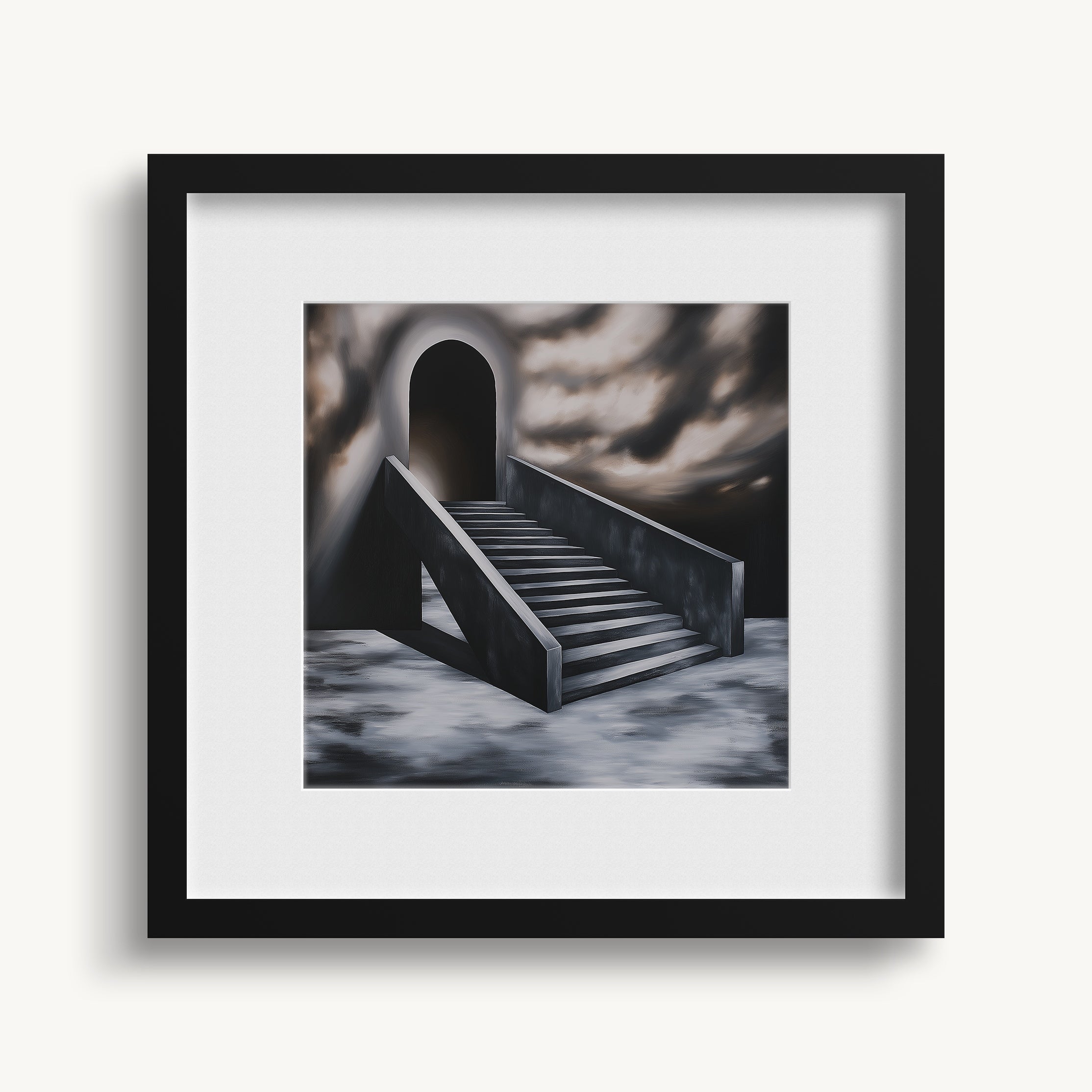 "STAIRWAY TO INFINITY 2" WALL ART