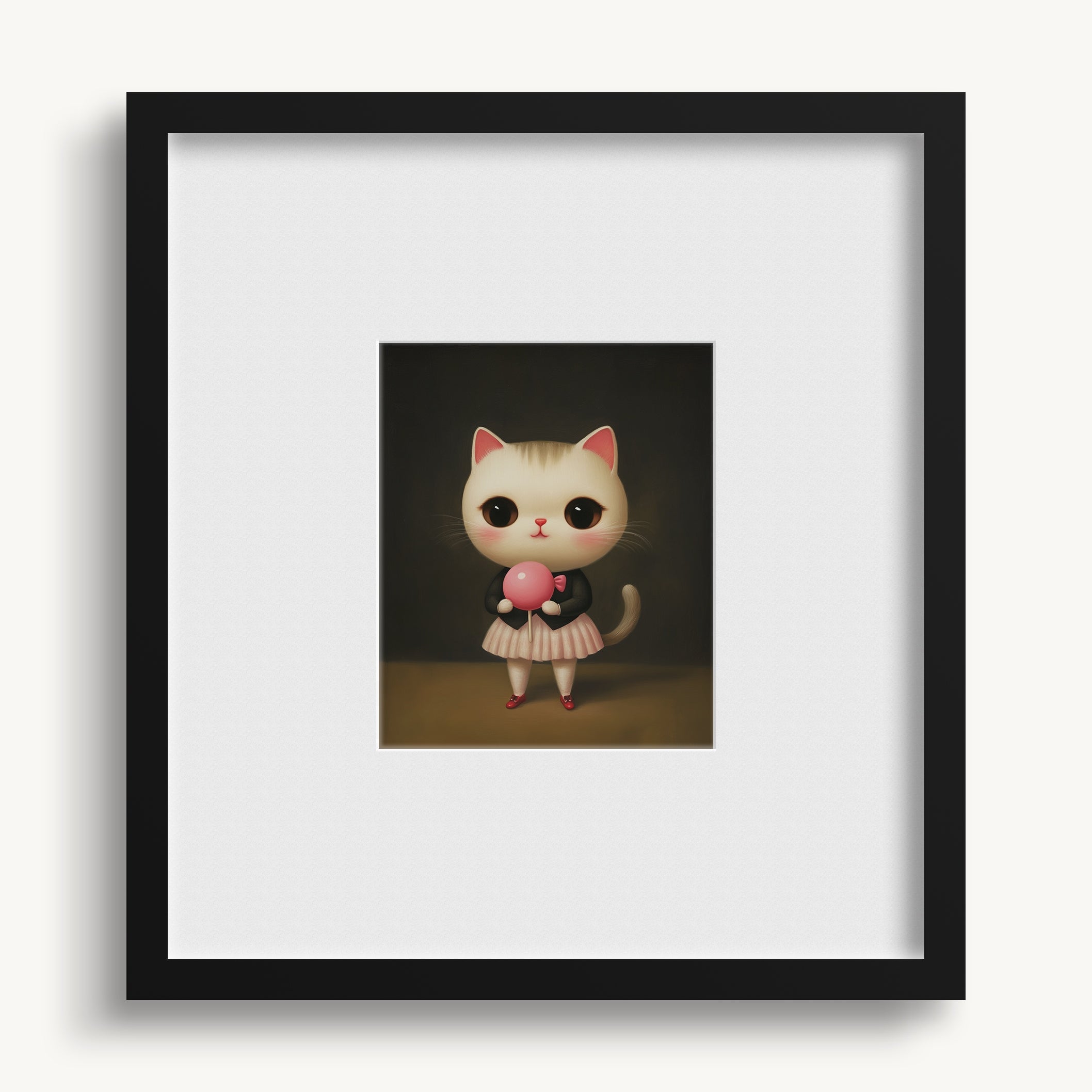 "CUTE CAT 3" Wall Art