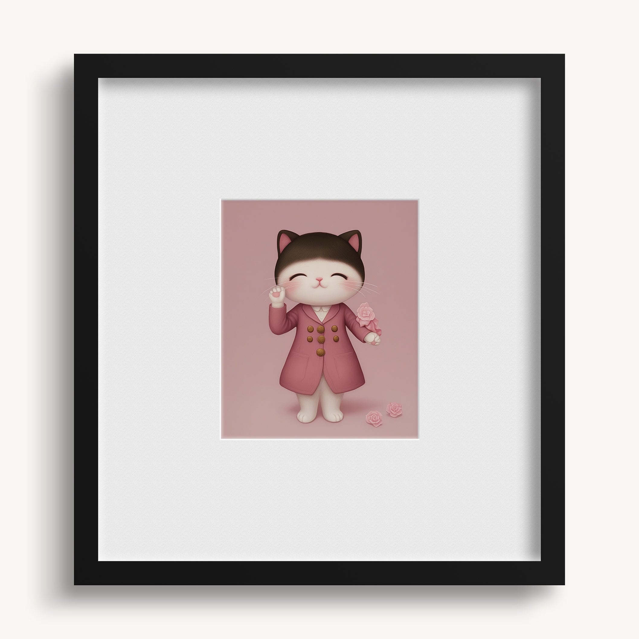 "CUTE CAT 4" Wall Art