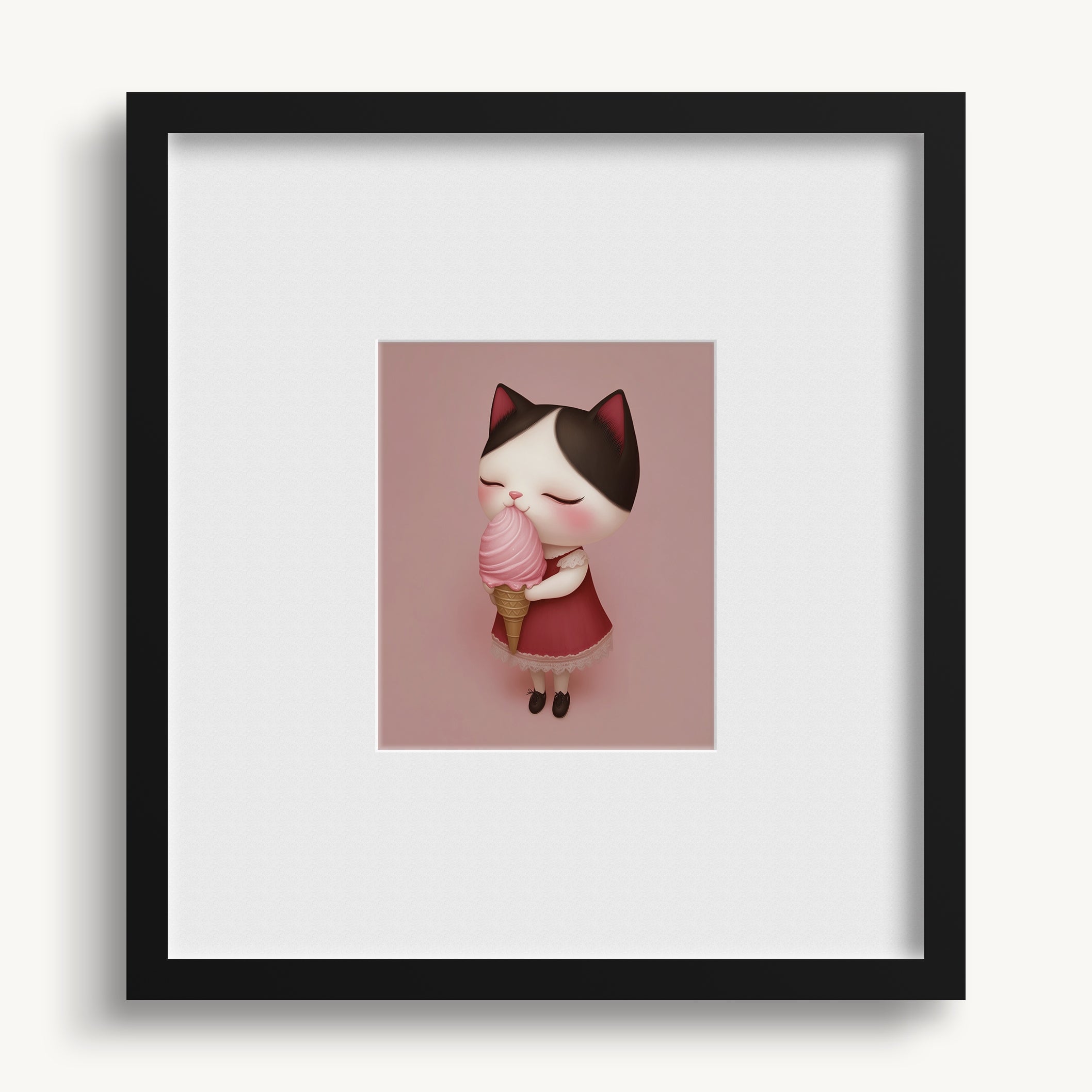 "CUTE CAT 7" Wall Art