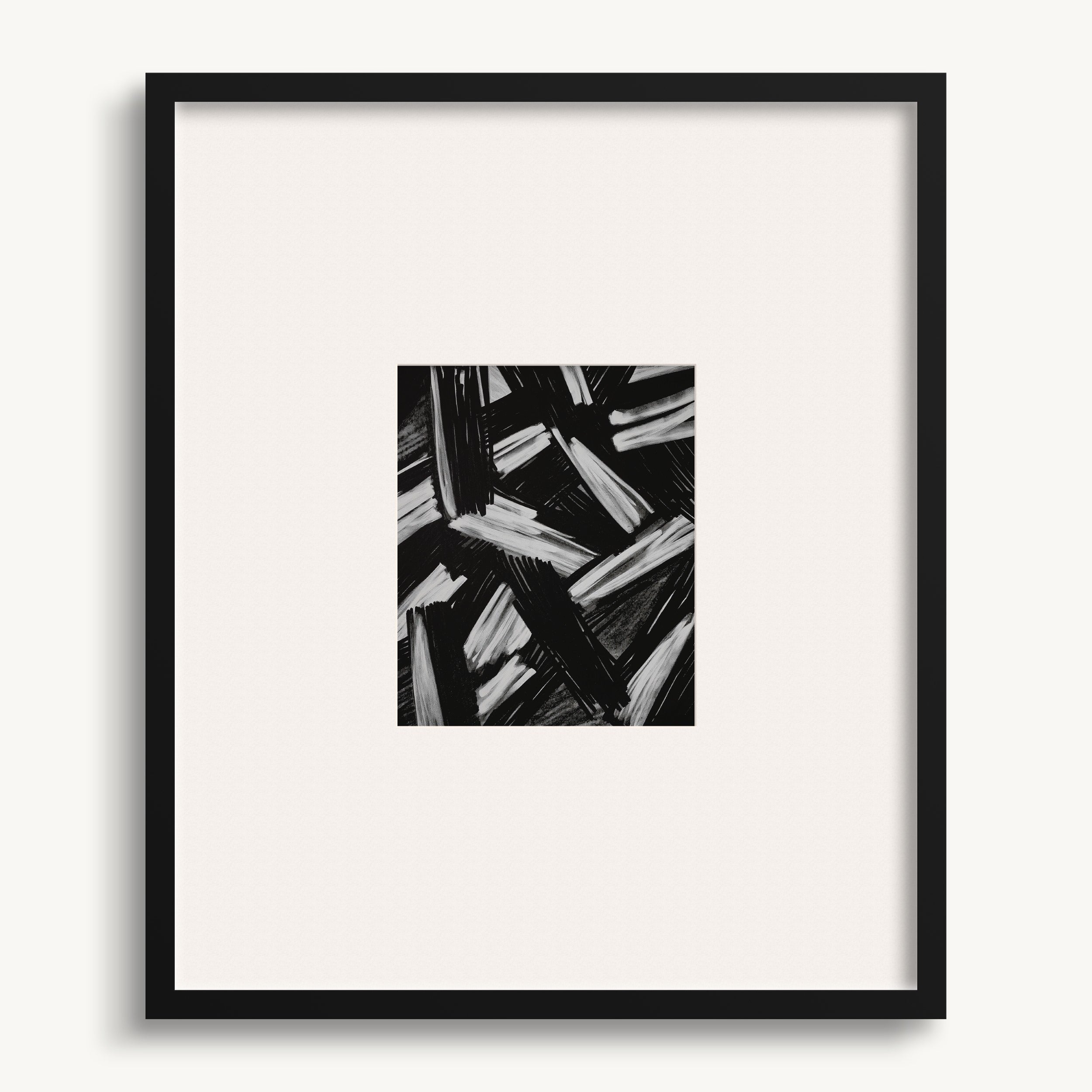 Abstract Brushstrokes WALL ART