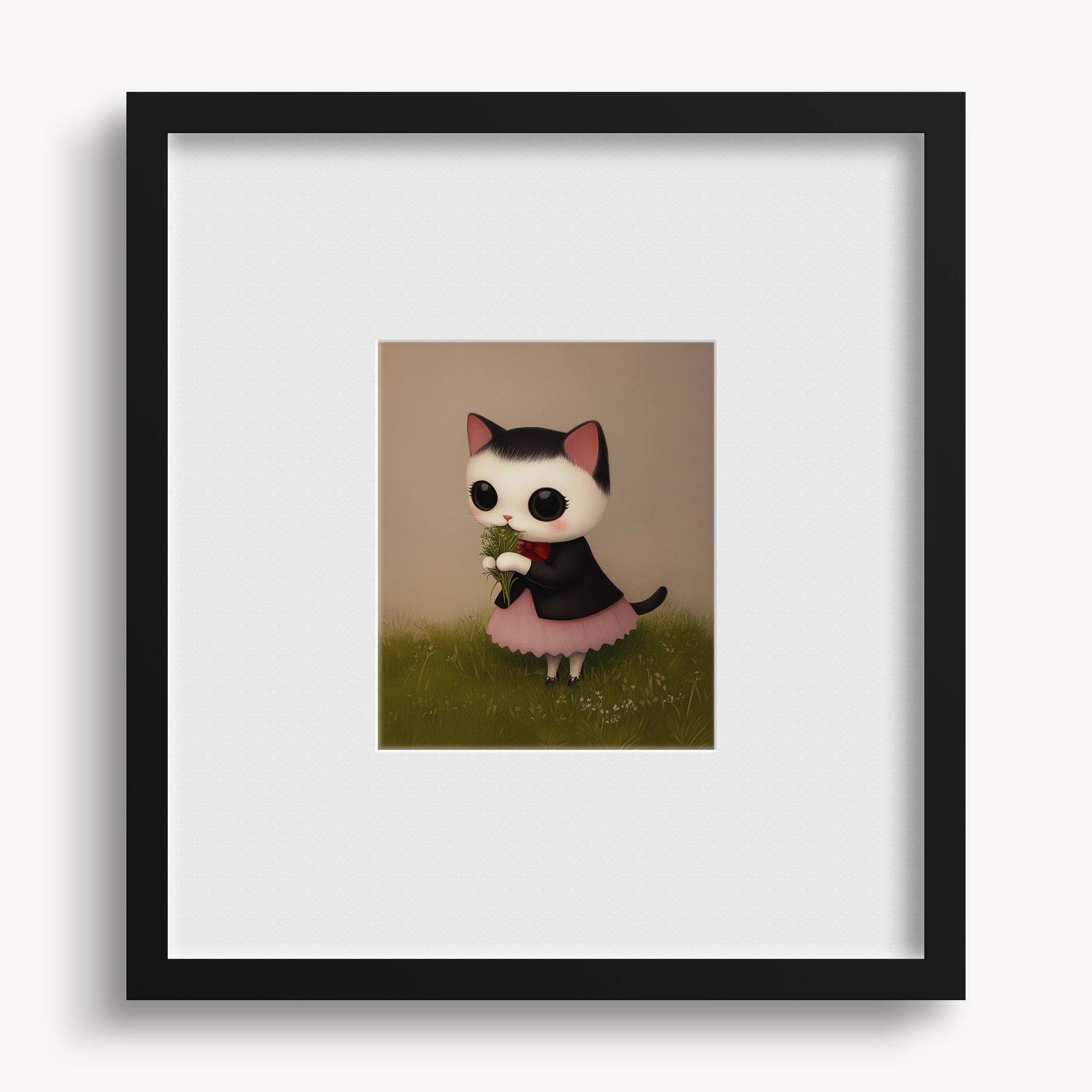 "CUTE CAT 8" Wall Art