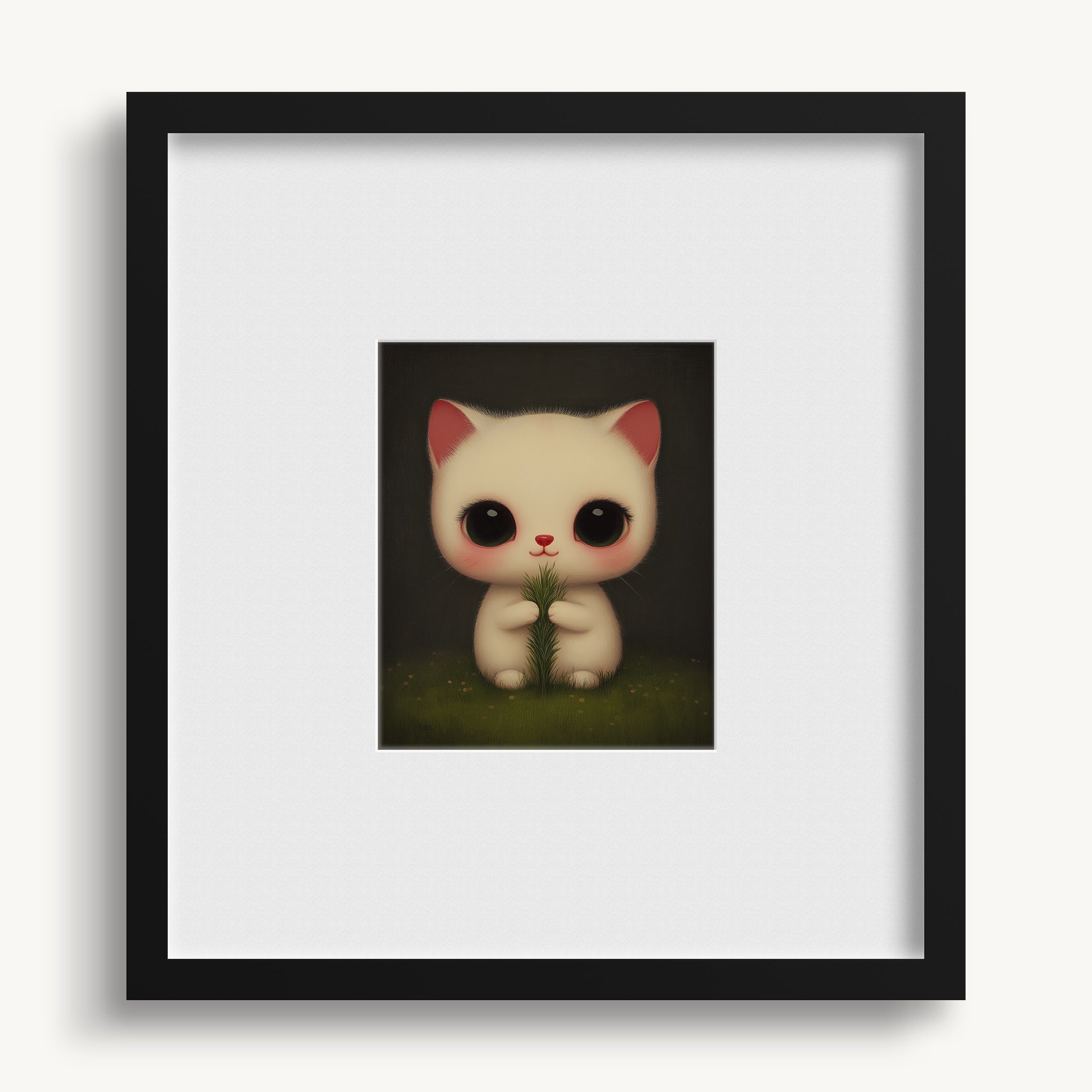 "CUTE CAT 9" Wall Art