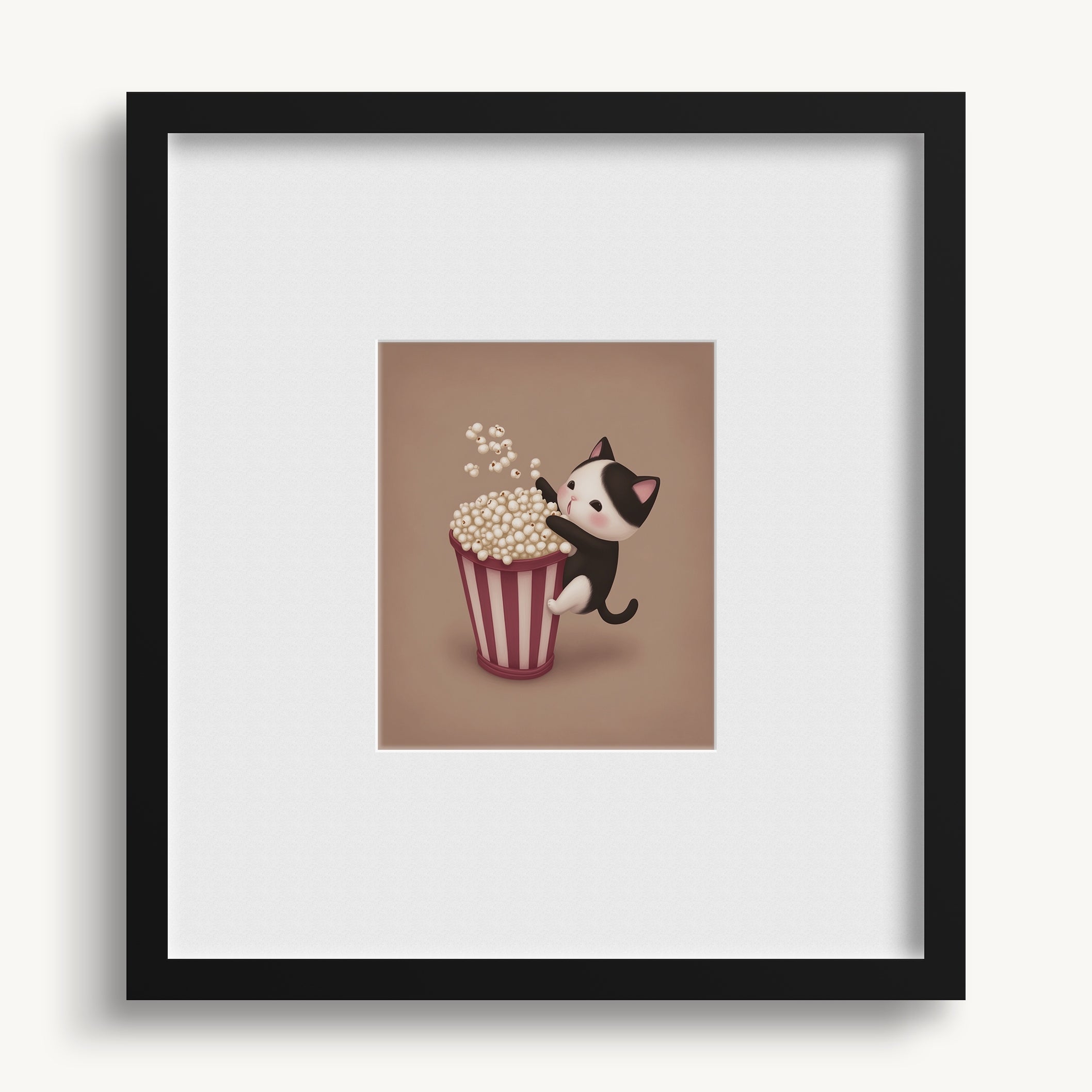 "CUTE CAT 10" Wall Art