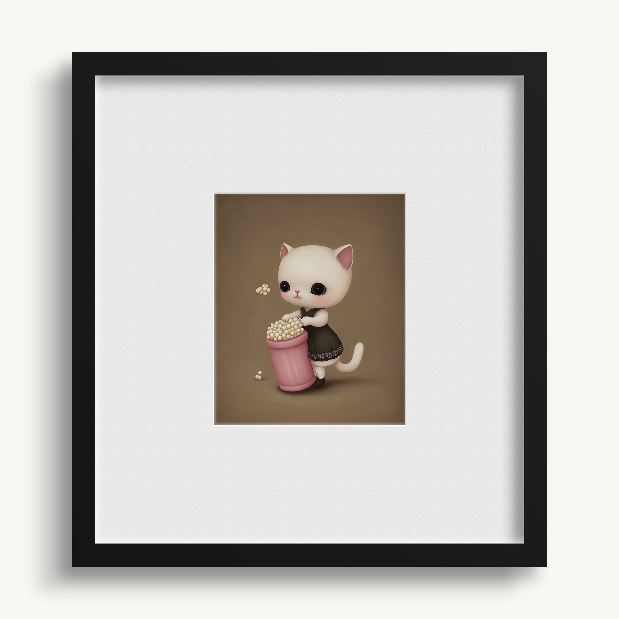 "CUTE CAT 11" Wall Art