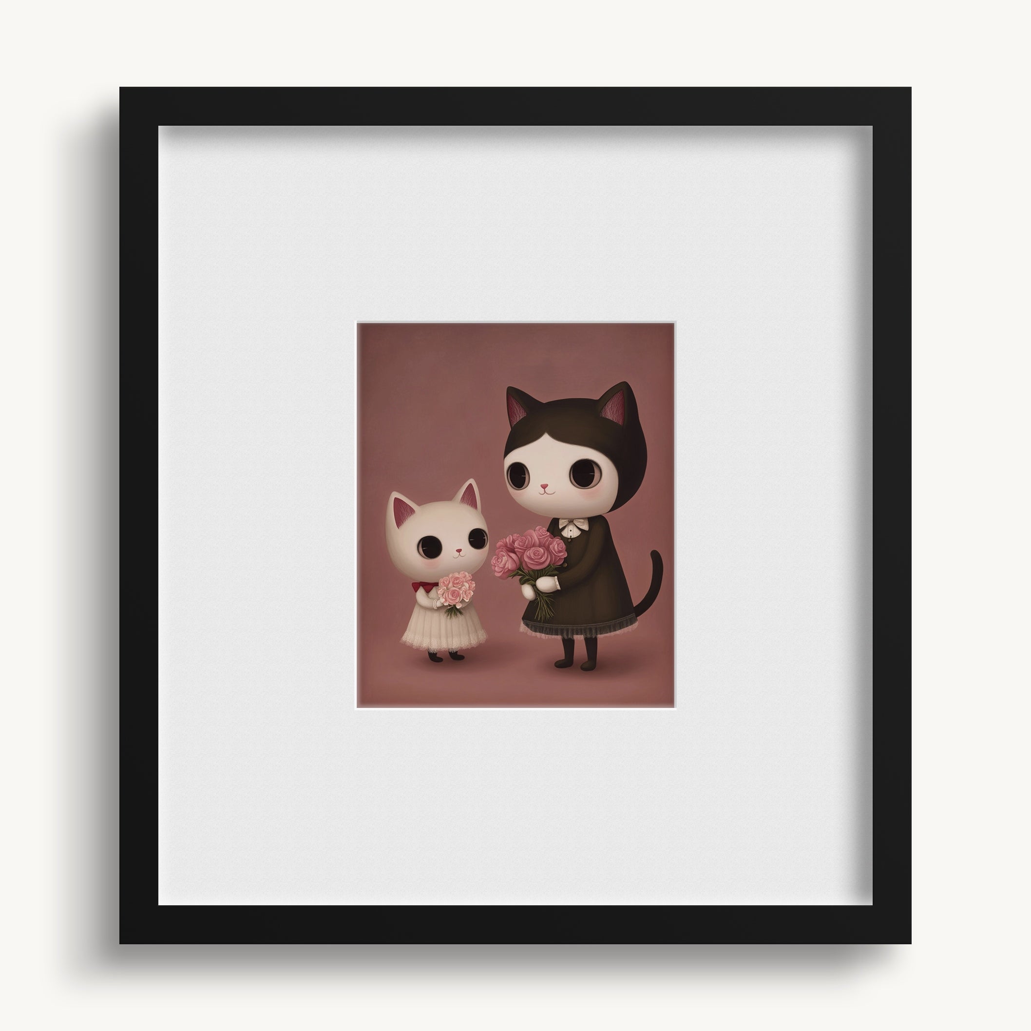 "CUTE CAT 16" Wall Art