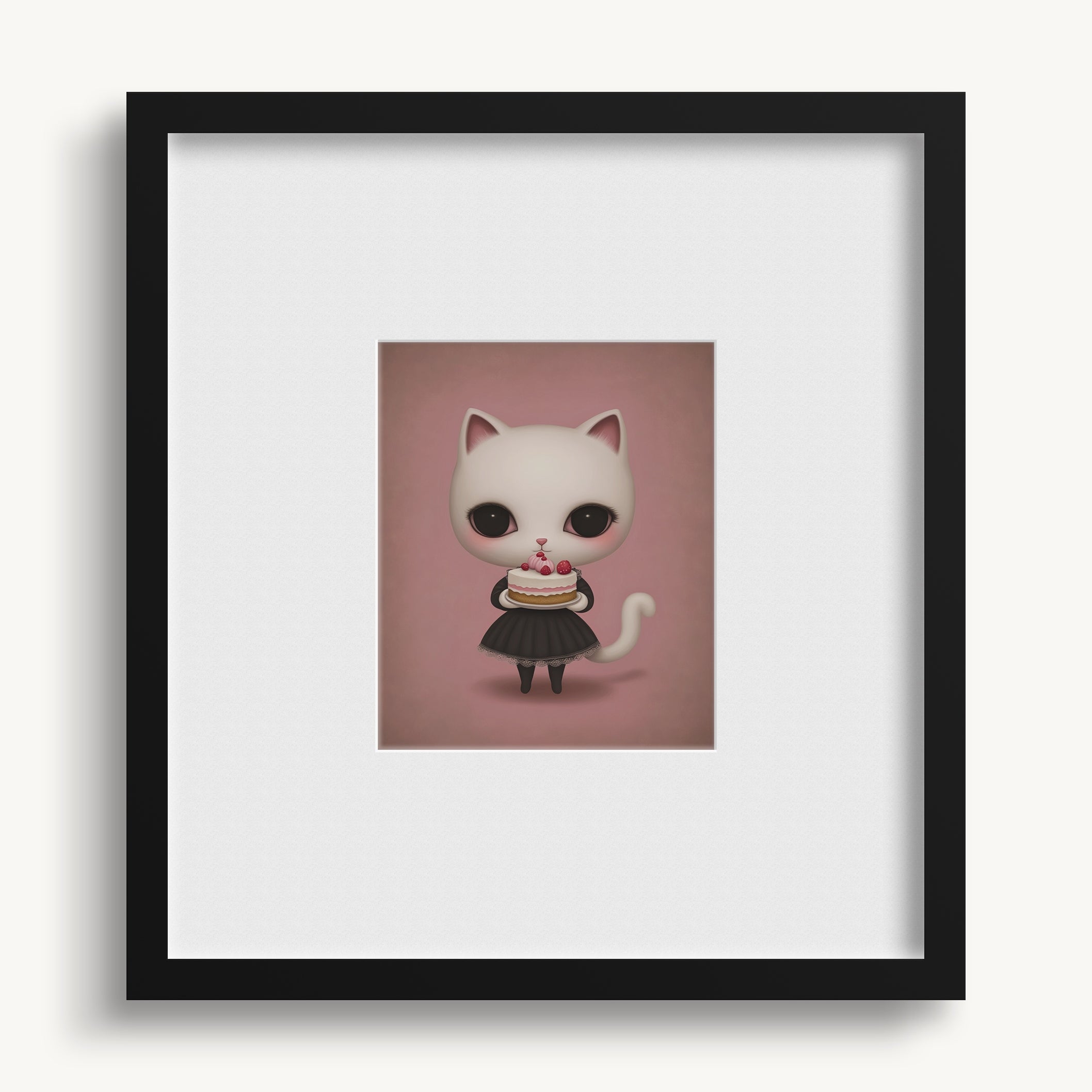 "CUTE CAT 17" Wall Art