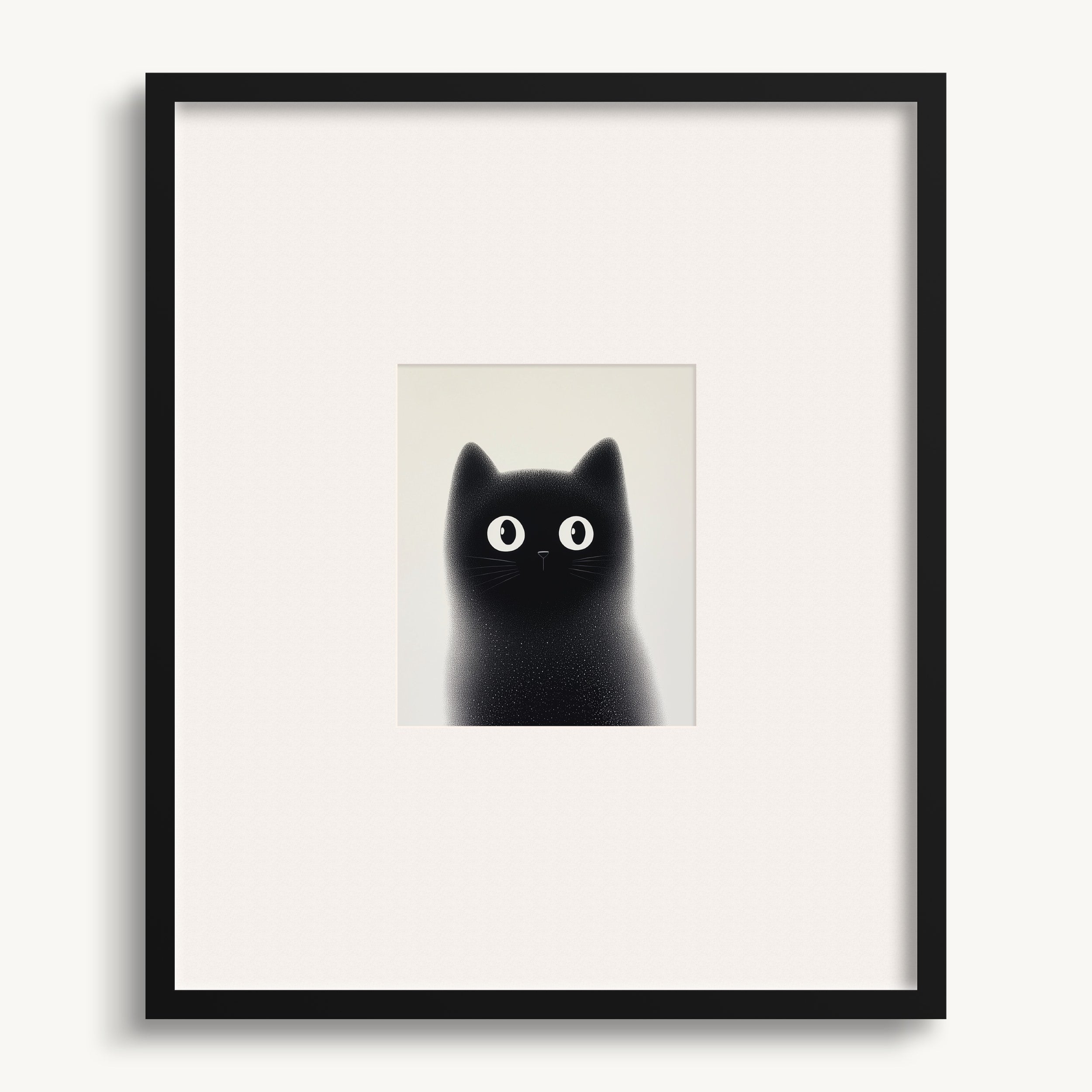 Black Cat Wall Art