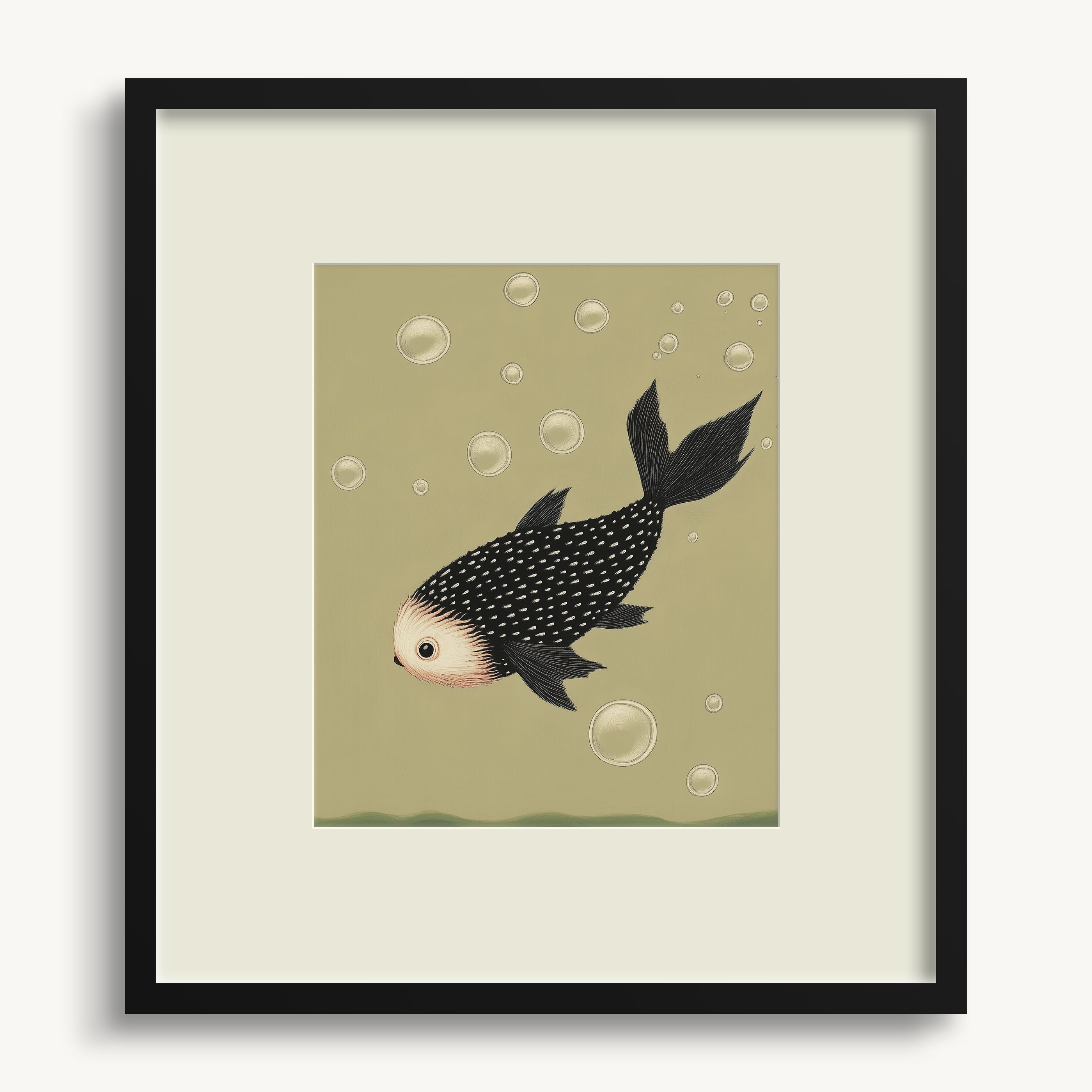 Spotted Fish Underwater WALL ART