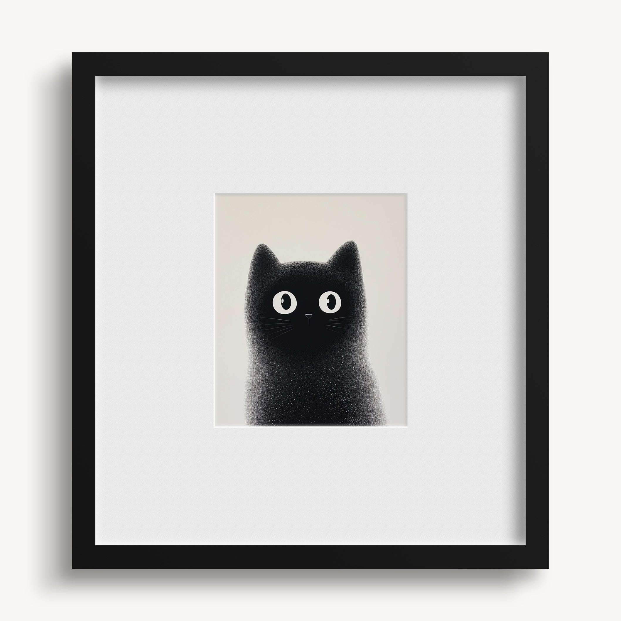 "BLACK CAT" Wall Art