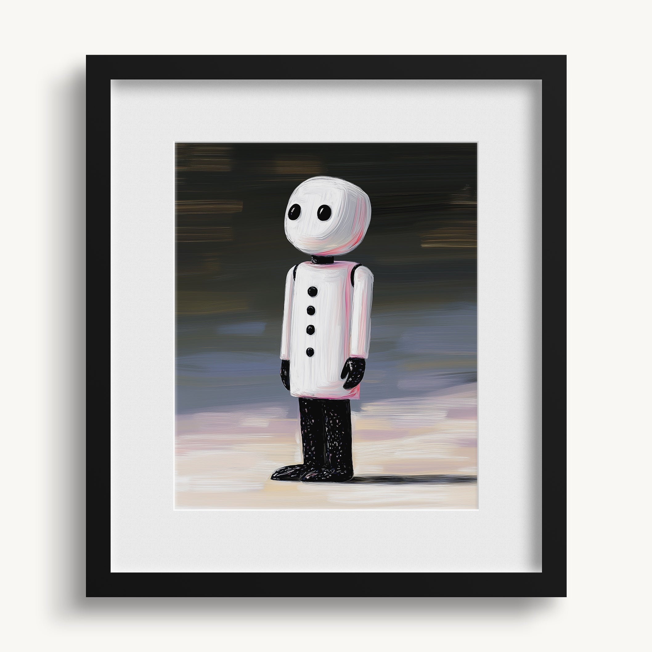 "WHITE SNOW" WALL ART