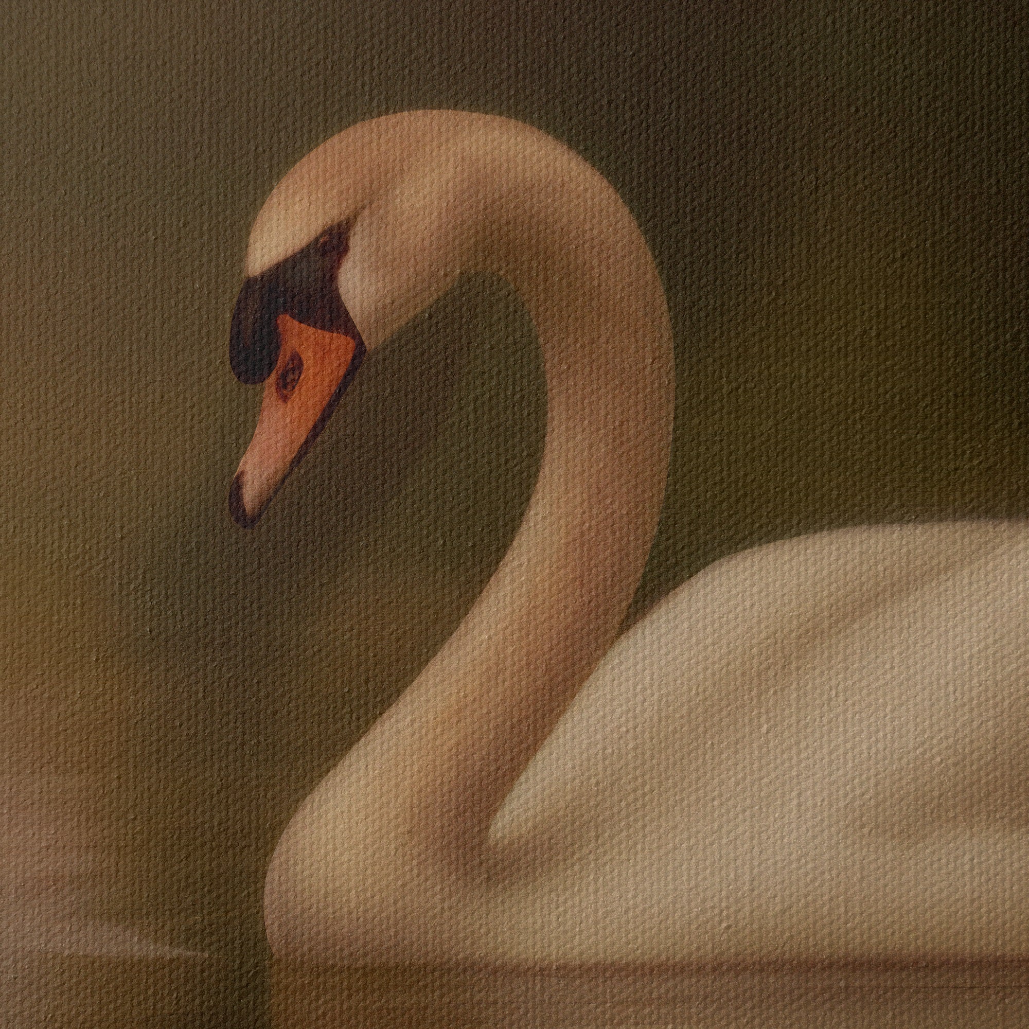 "SWAN" WALL ART 3x4