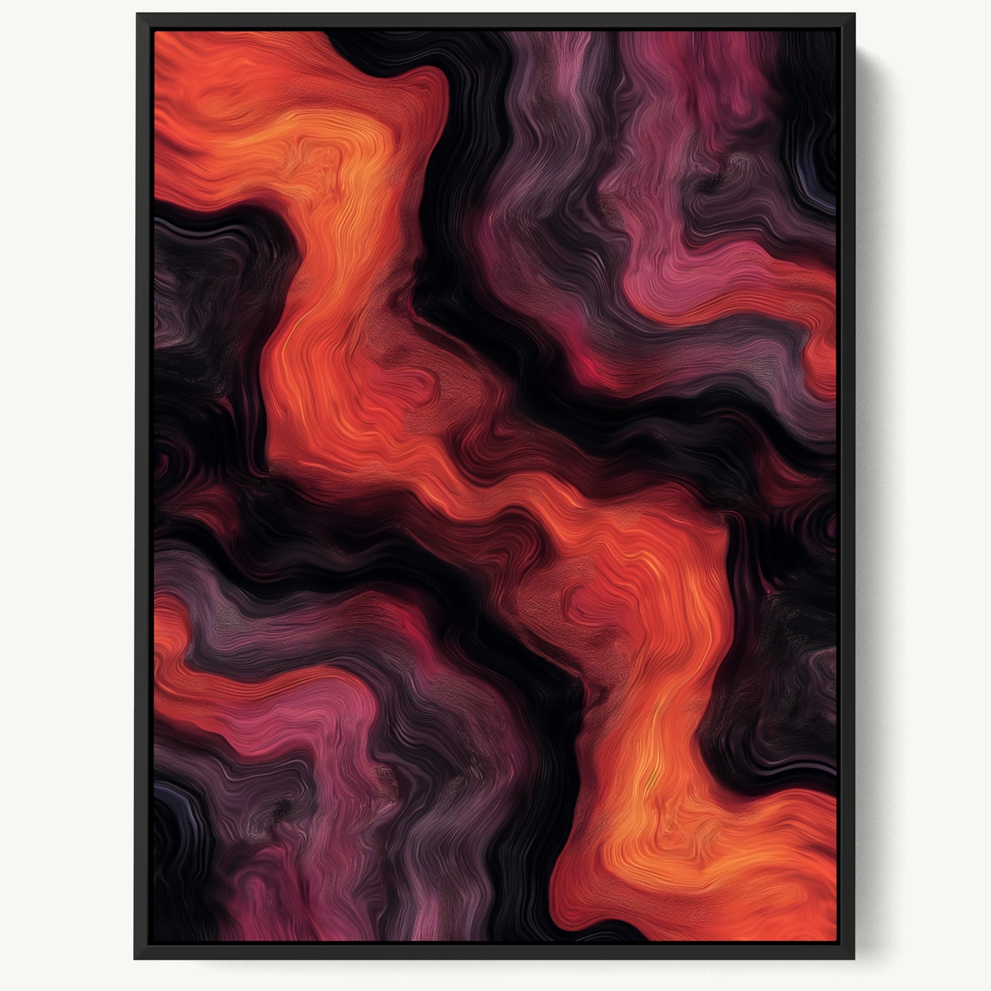 "WAVES OF PASSION" WALL ART 3x4