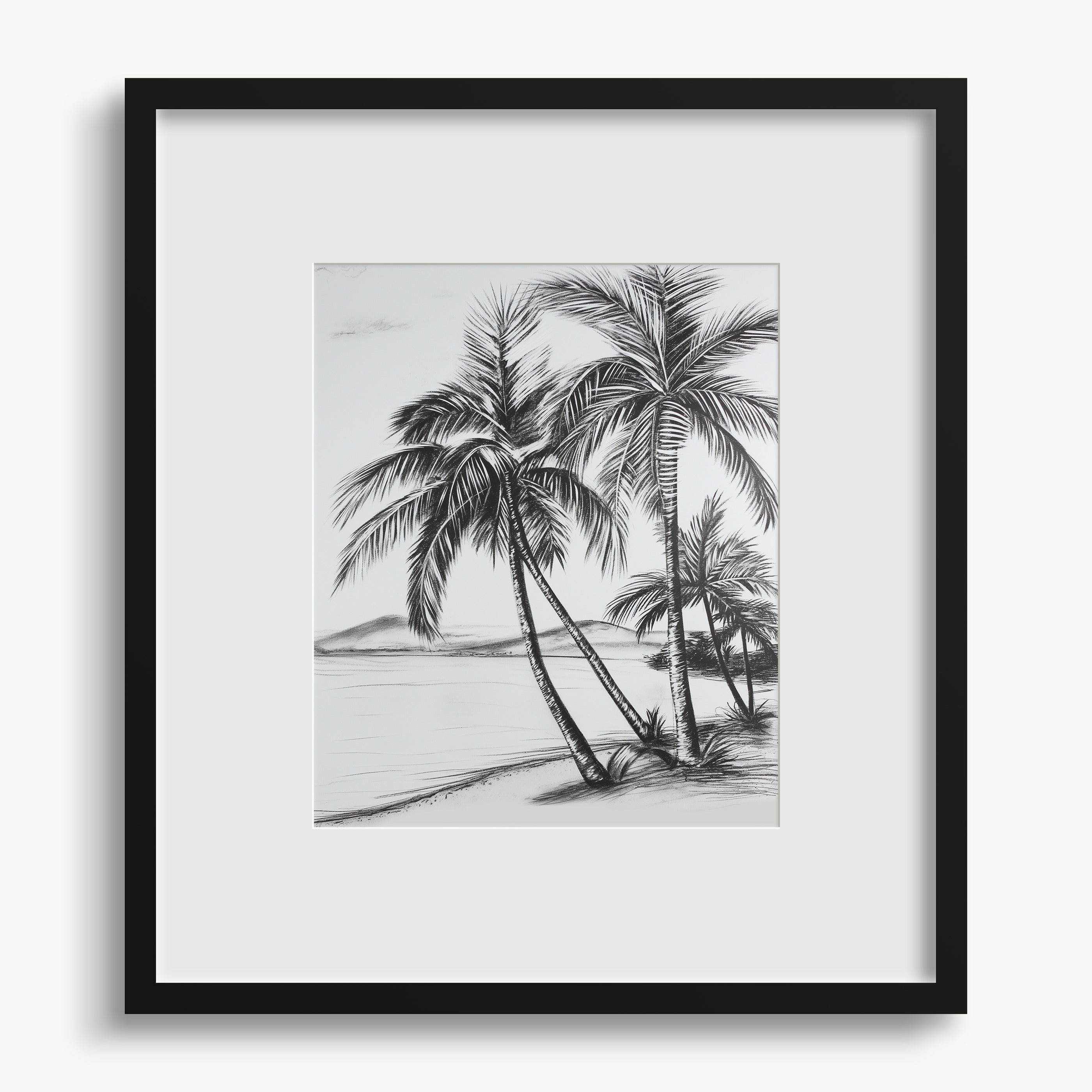 Beachside Palms WALL ART