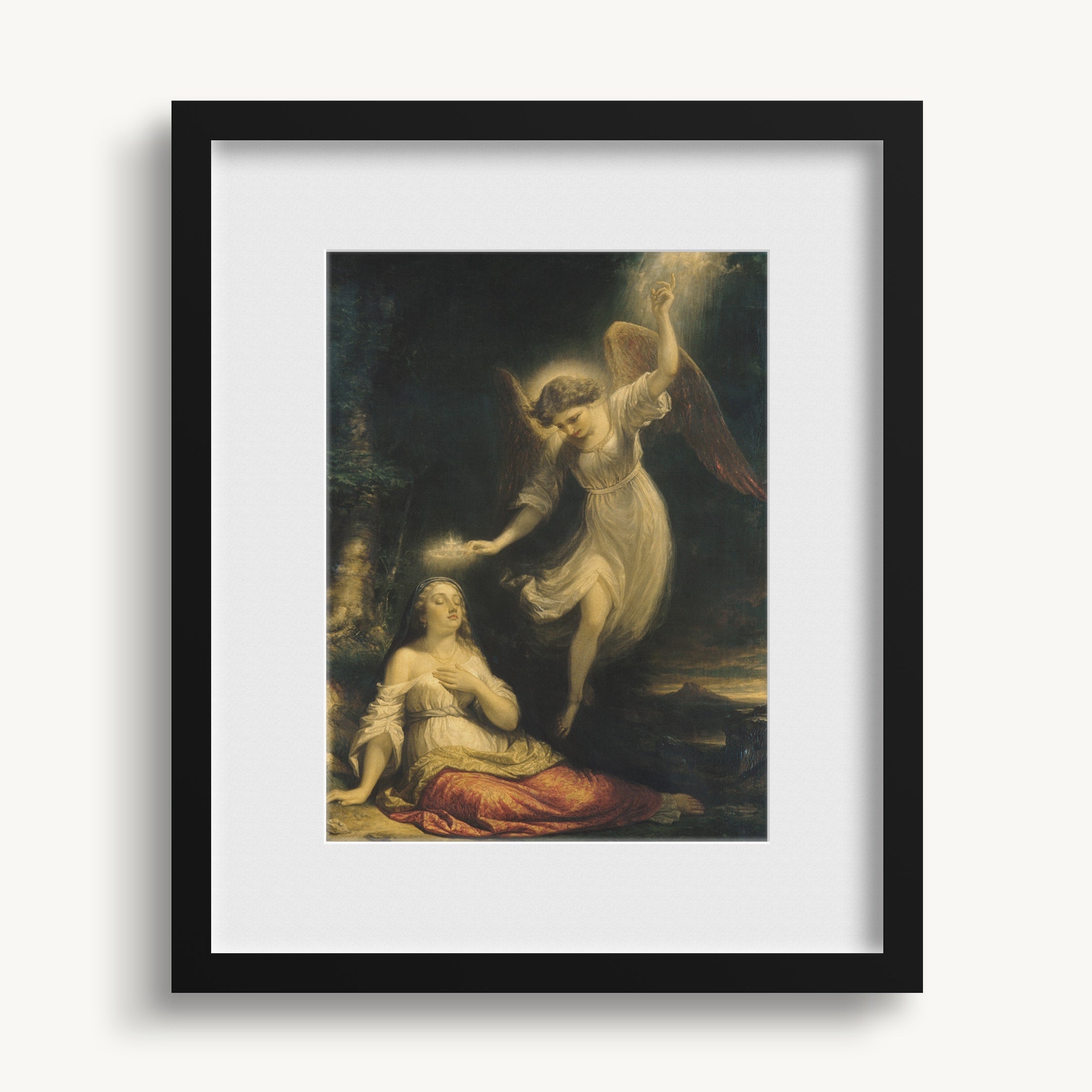 "Mercy's Dream 1858" WALL ART