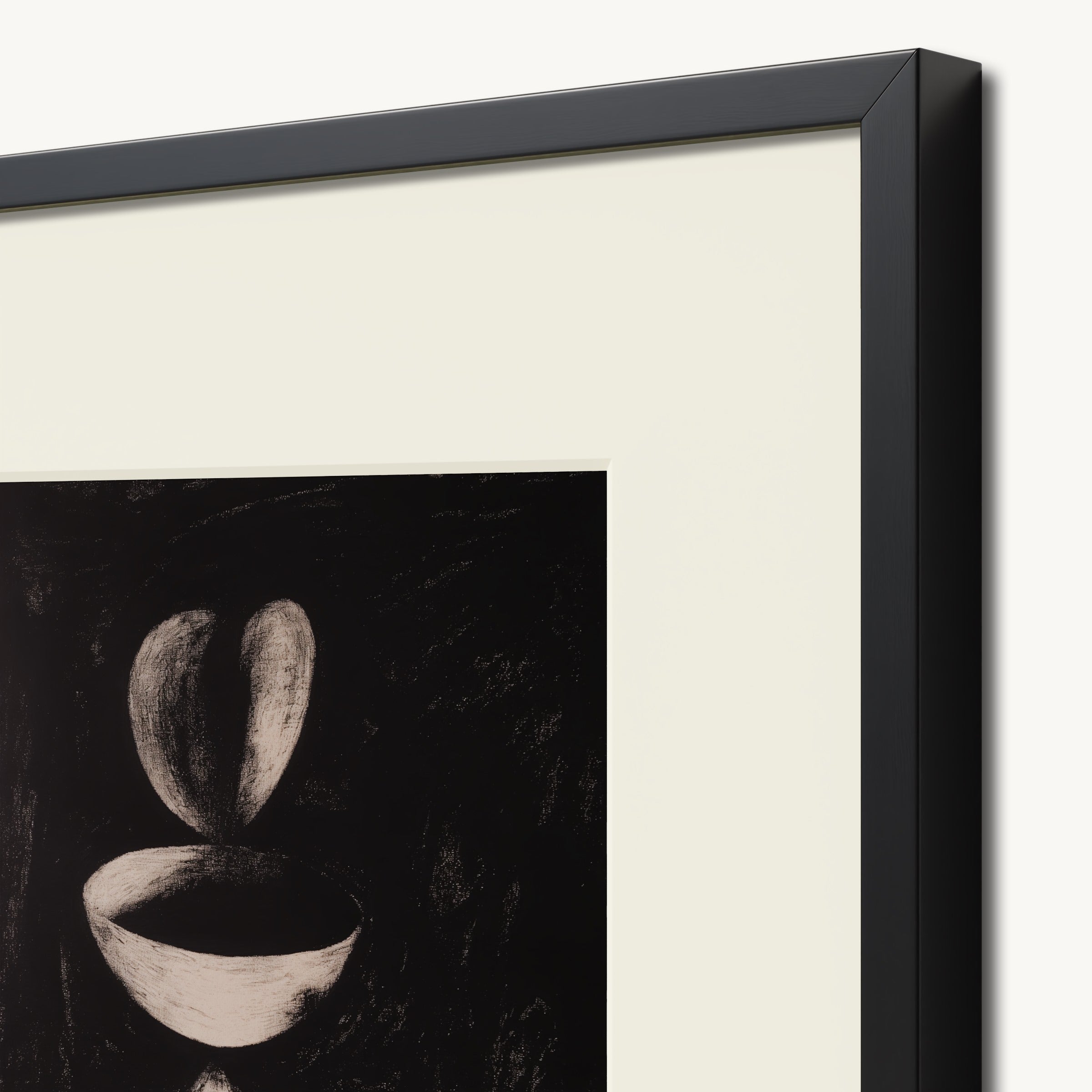 Abstract Dark Composition Wall Art