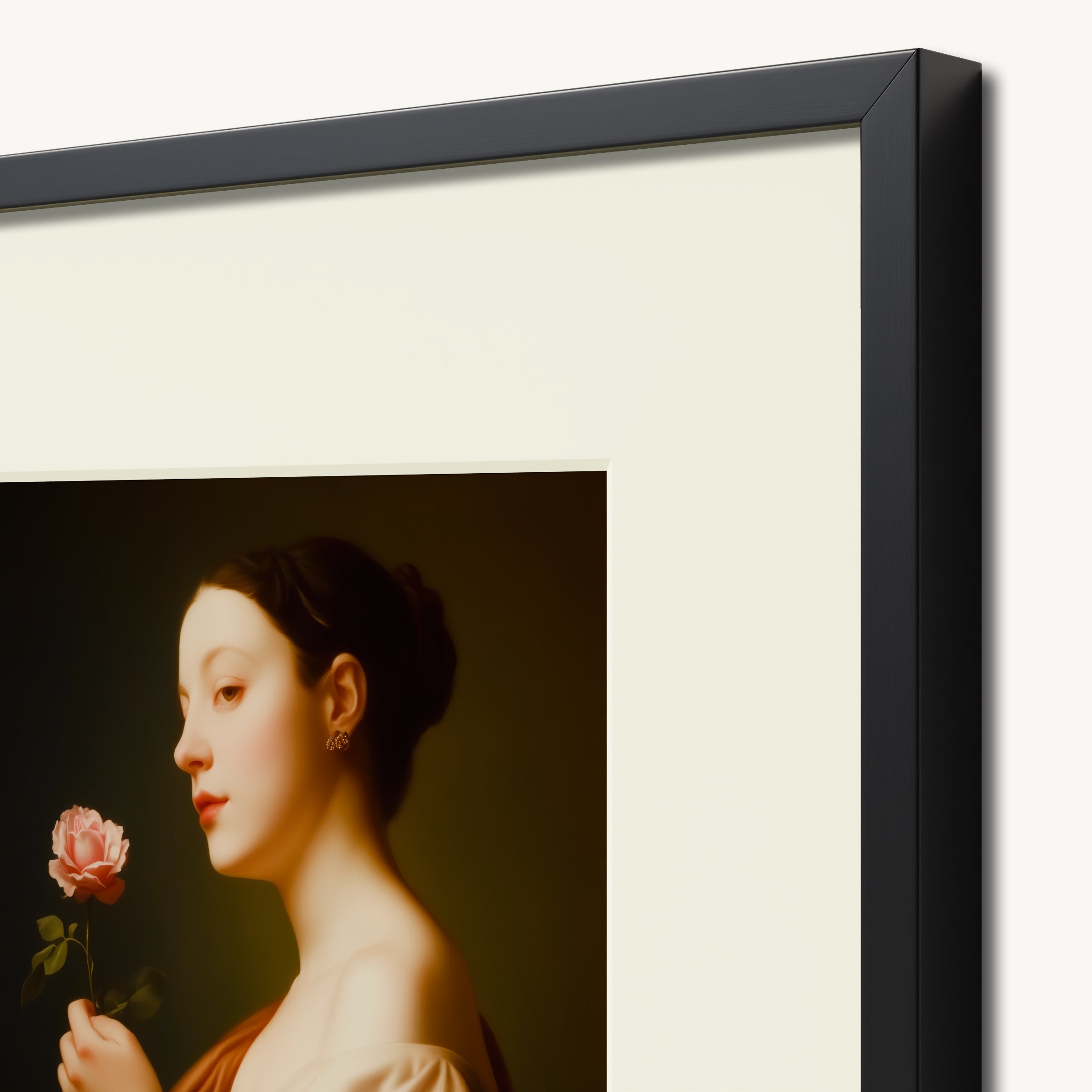 Classical Rose Holder WALL ART