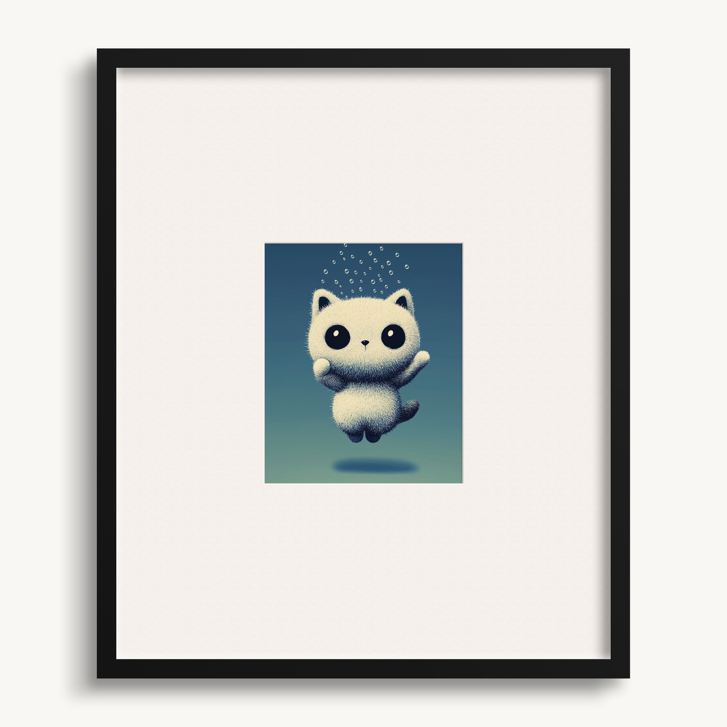 Floating Feline Fantasy WALL ART