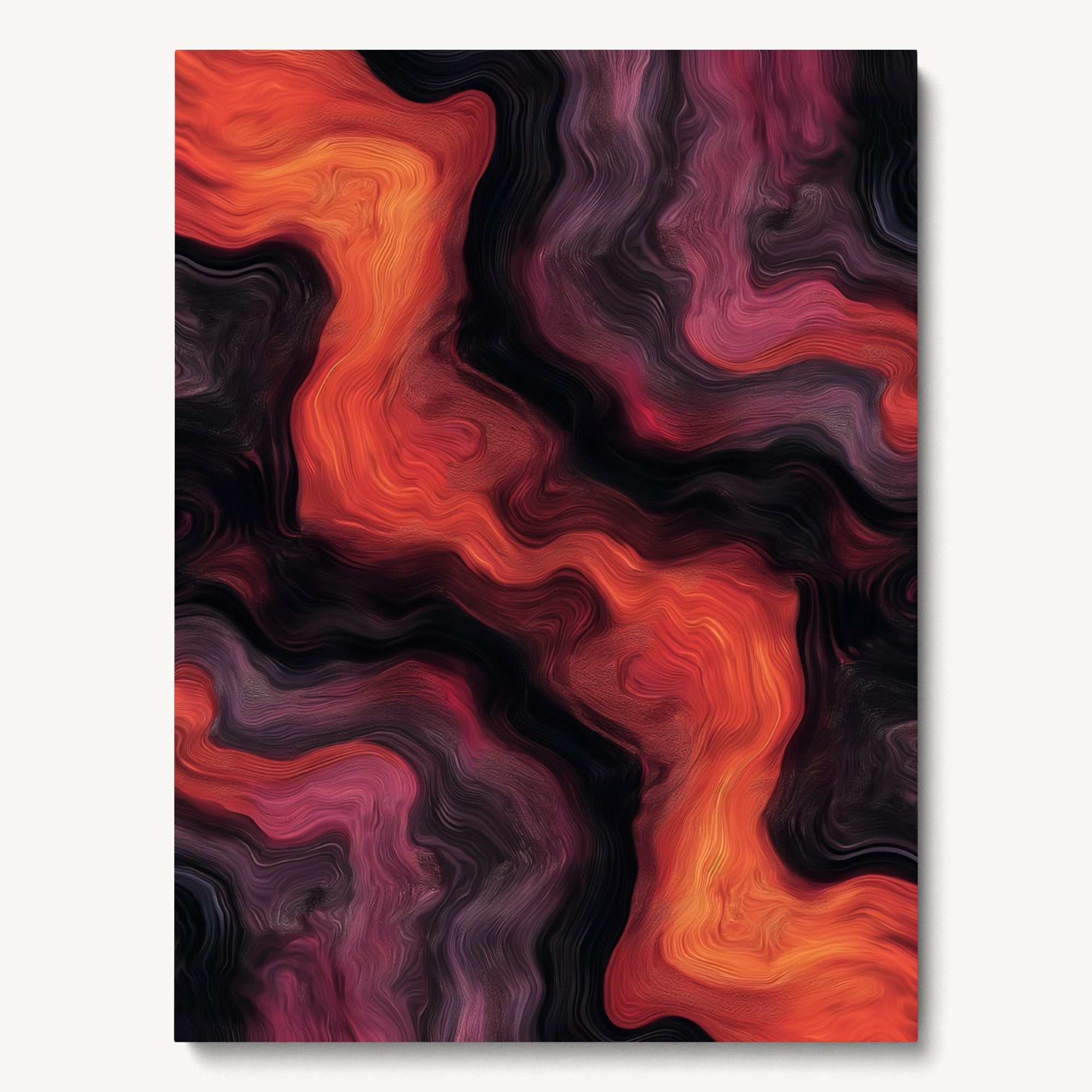 "WAVES OF PASSION" WALL ART 3x4