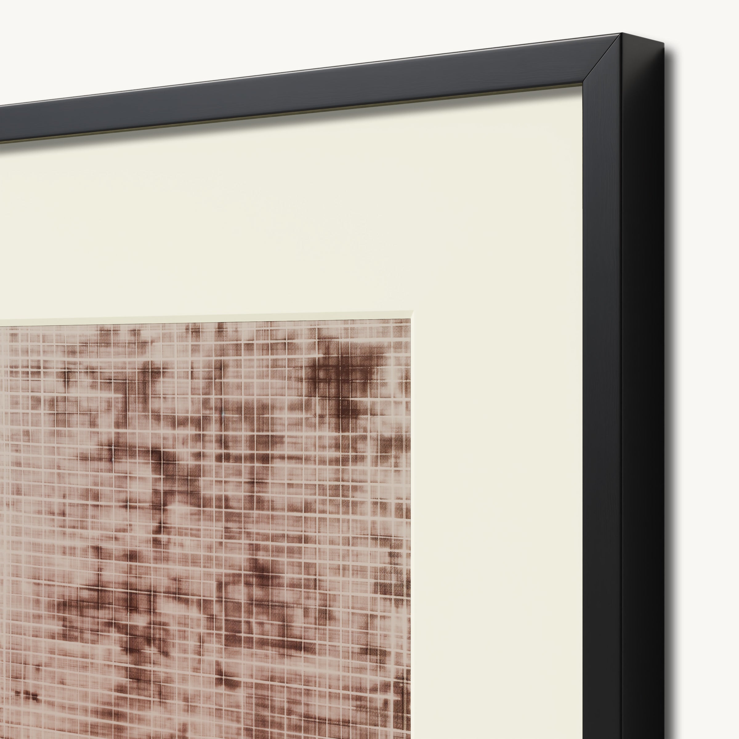 Textured Grid Pattern WALL ART