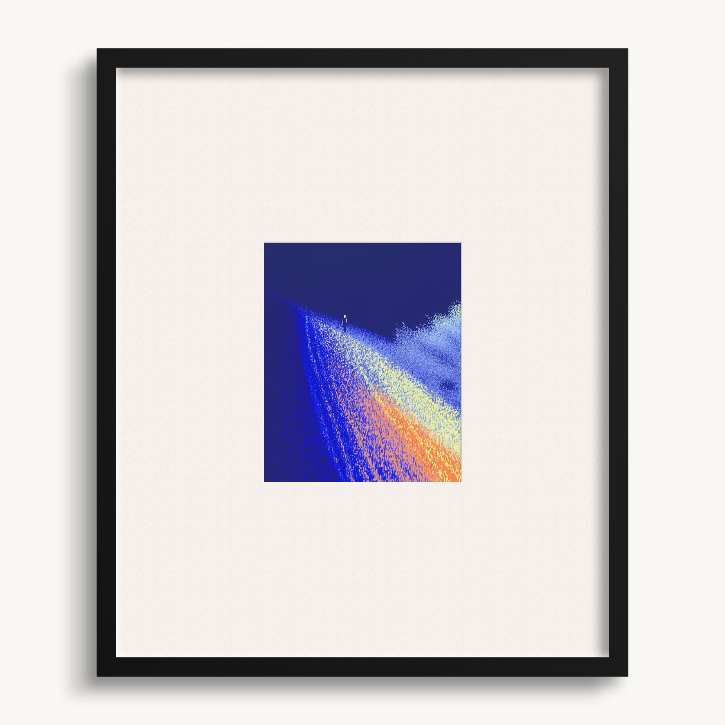 Vivid Comet Streak WALL ART