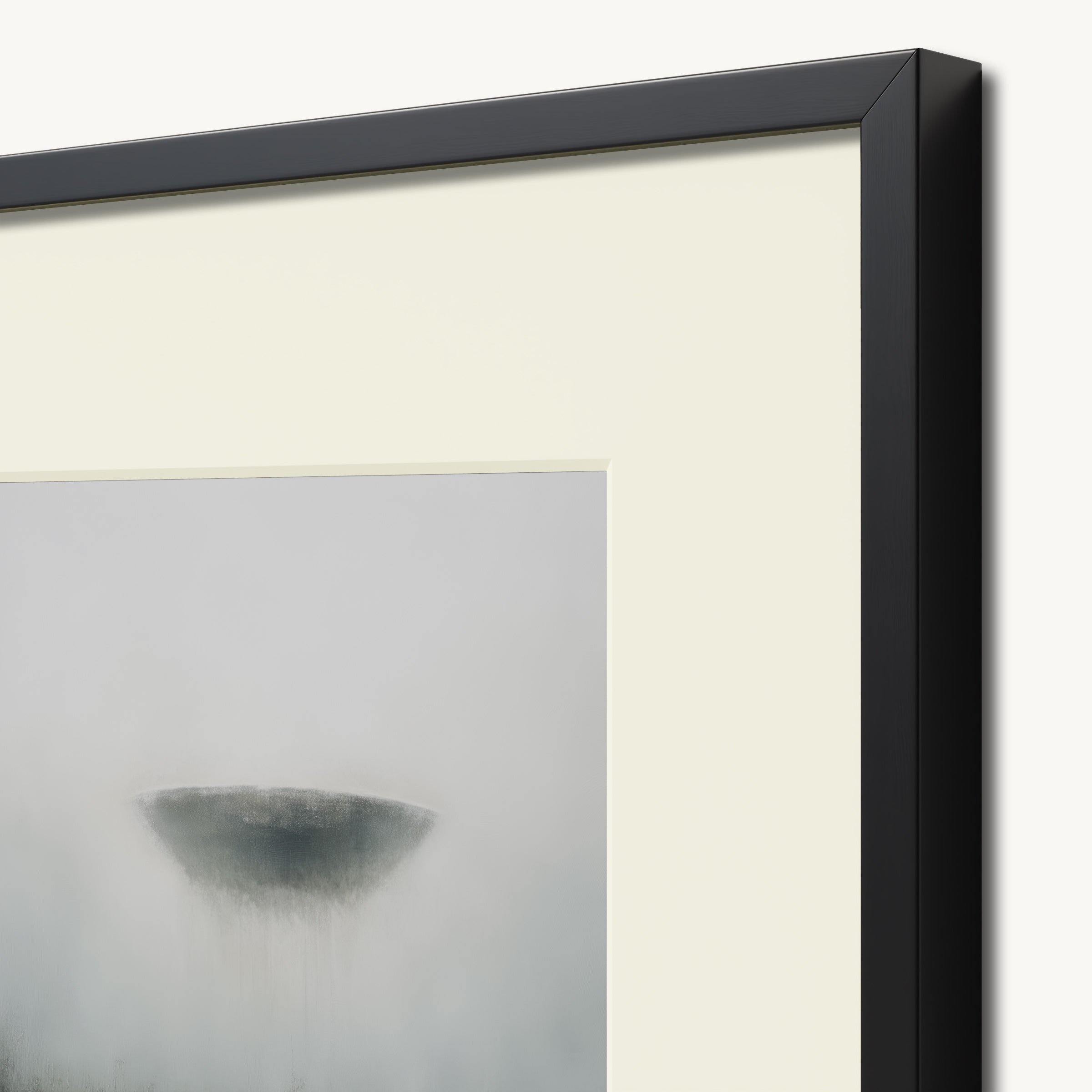 UFO in the Fog WALL ART