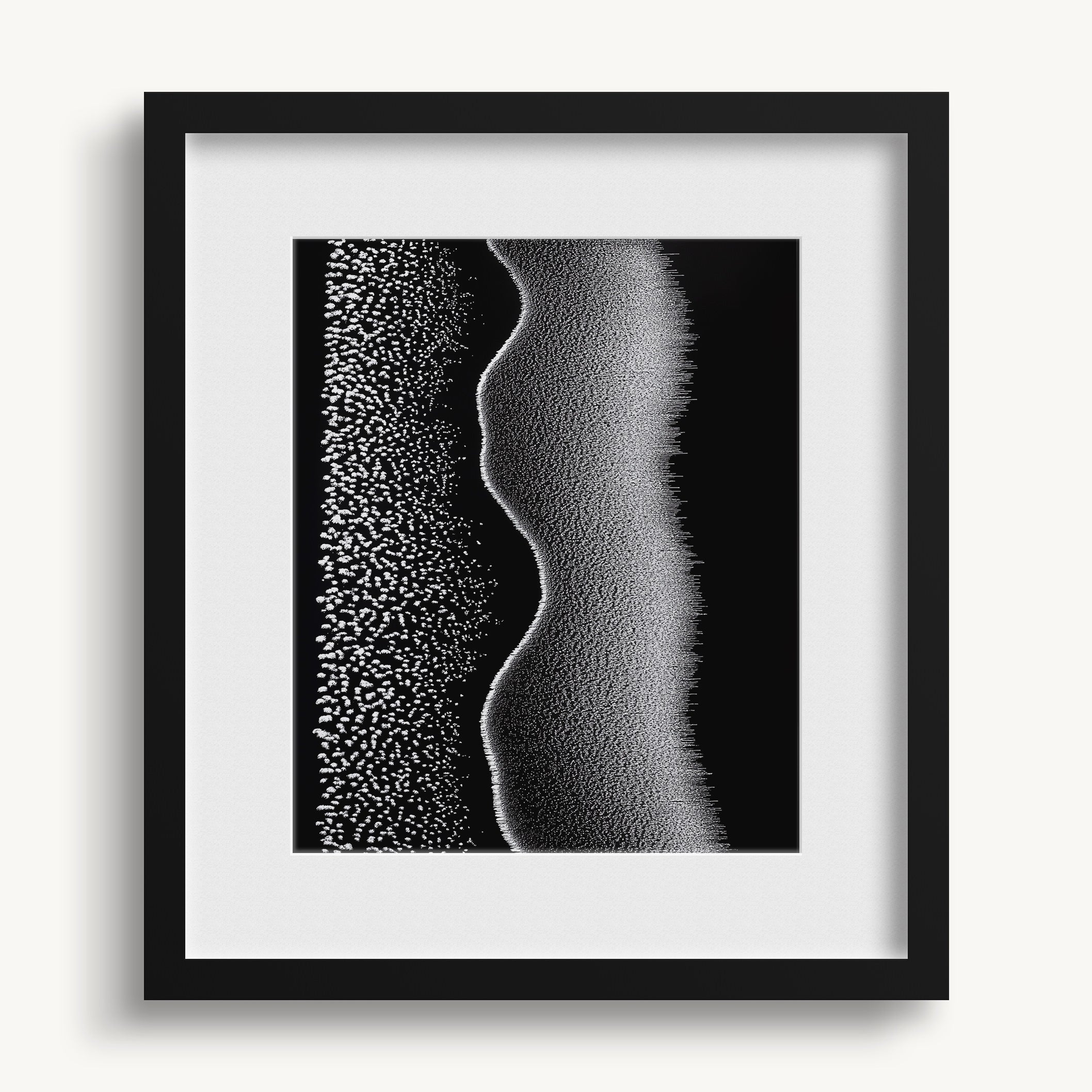 Wavy Vertical Pattern WALL ART