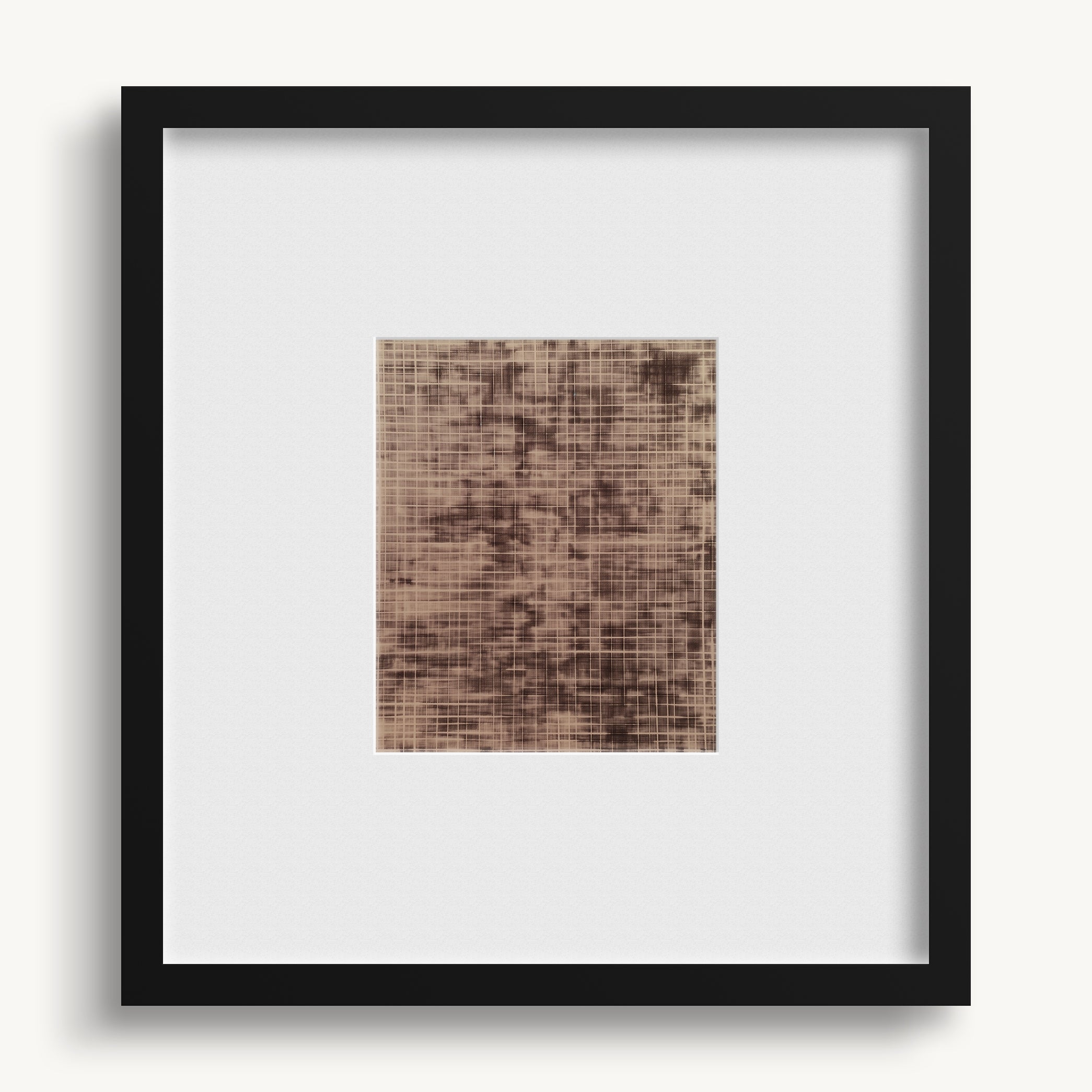 "DISCREET BROWN" WALL ART