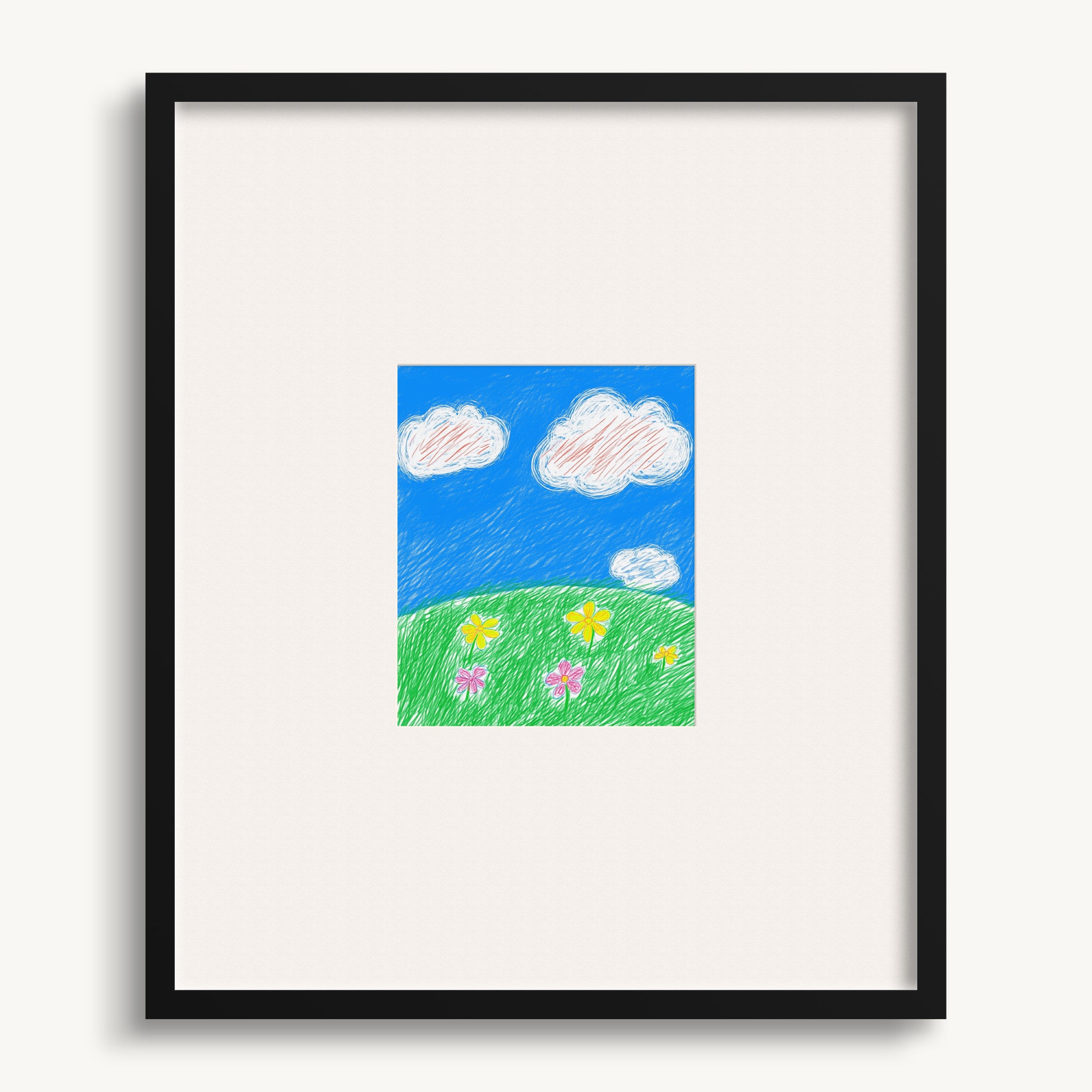 Child-Like Landscape WALL ART