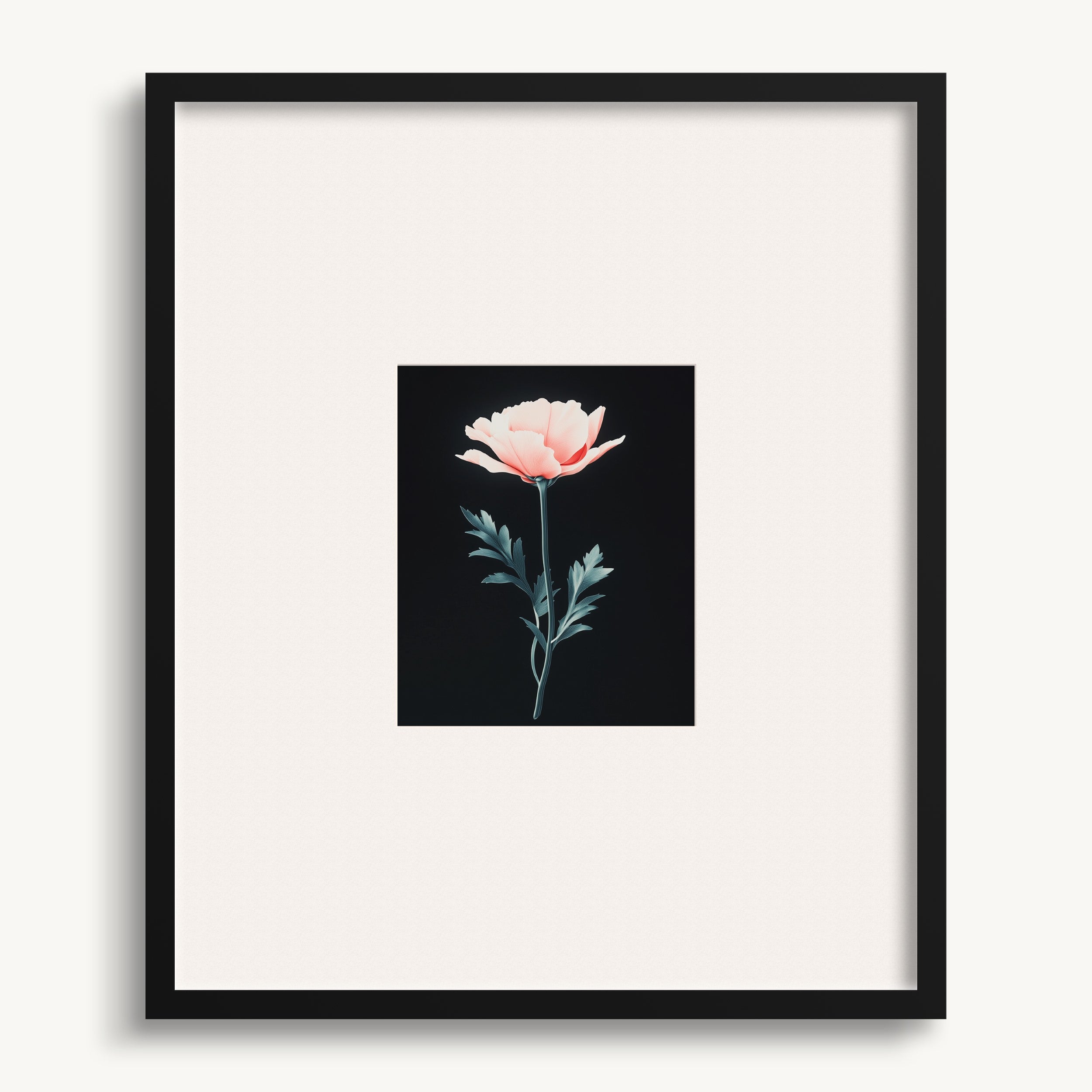 Solitary Pink Blossom WALL ART