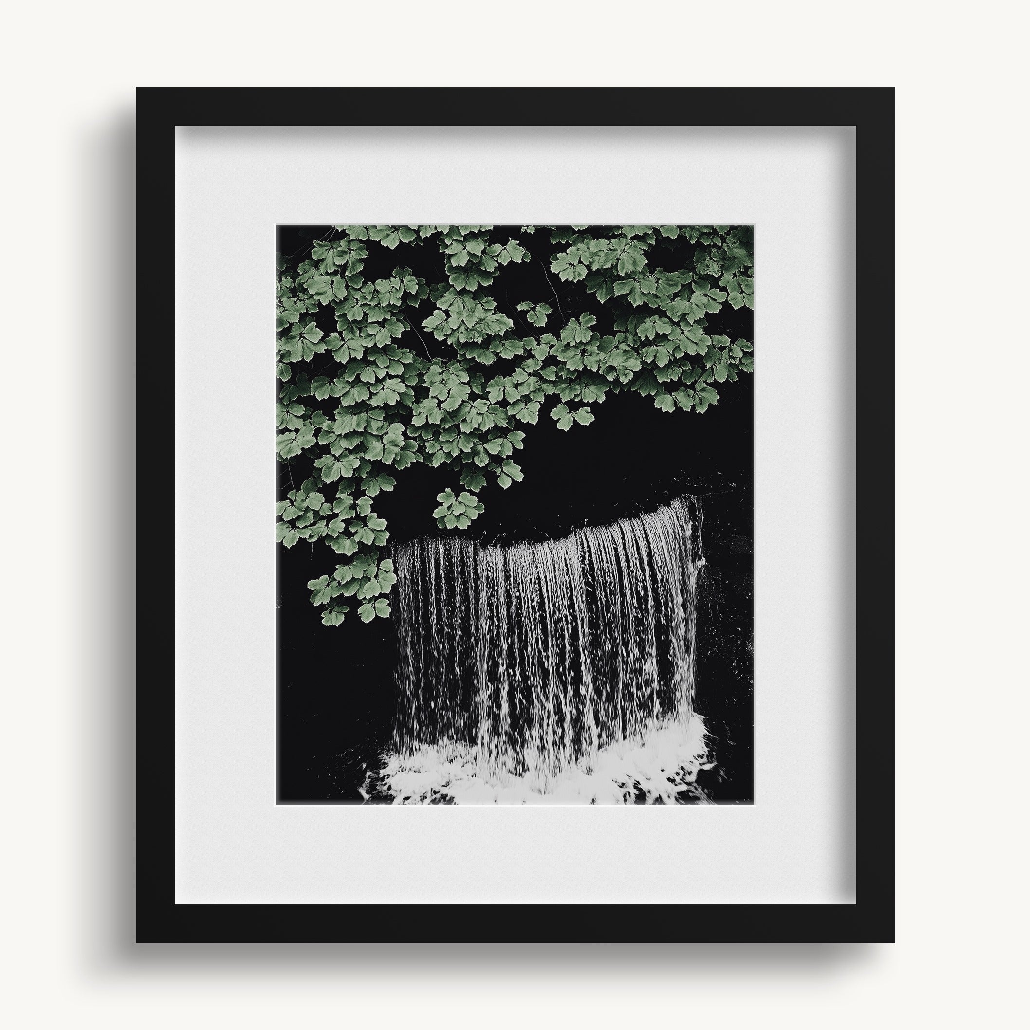 Waterfall with Foliage WALL ART